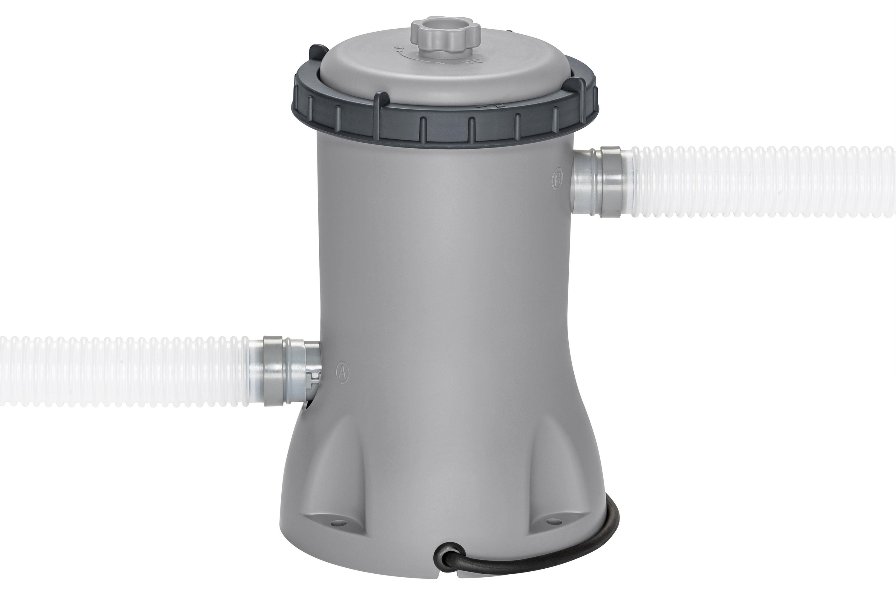 Steel Pro MAX™ Frame Pool Komplett Set mit Filterpumpe Ø 366 x 122 cm, lichtgrau, rund