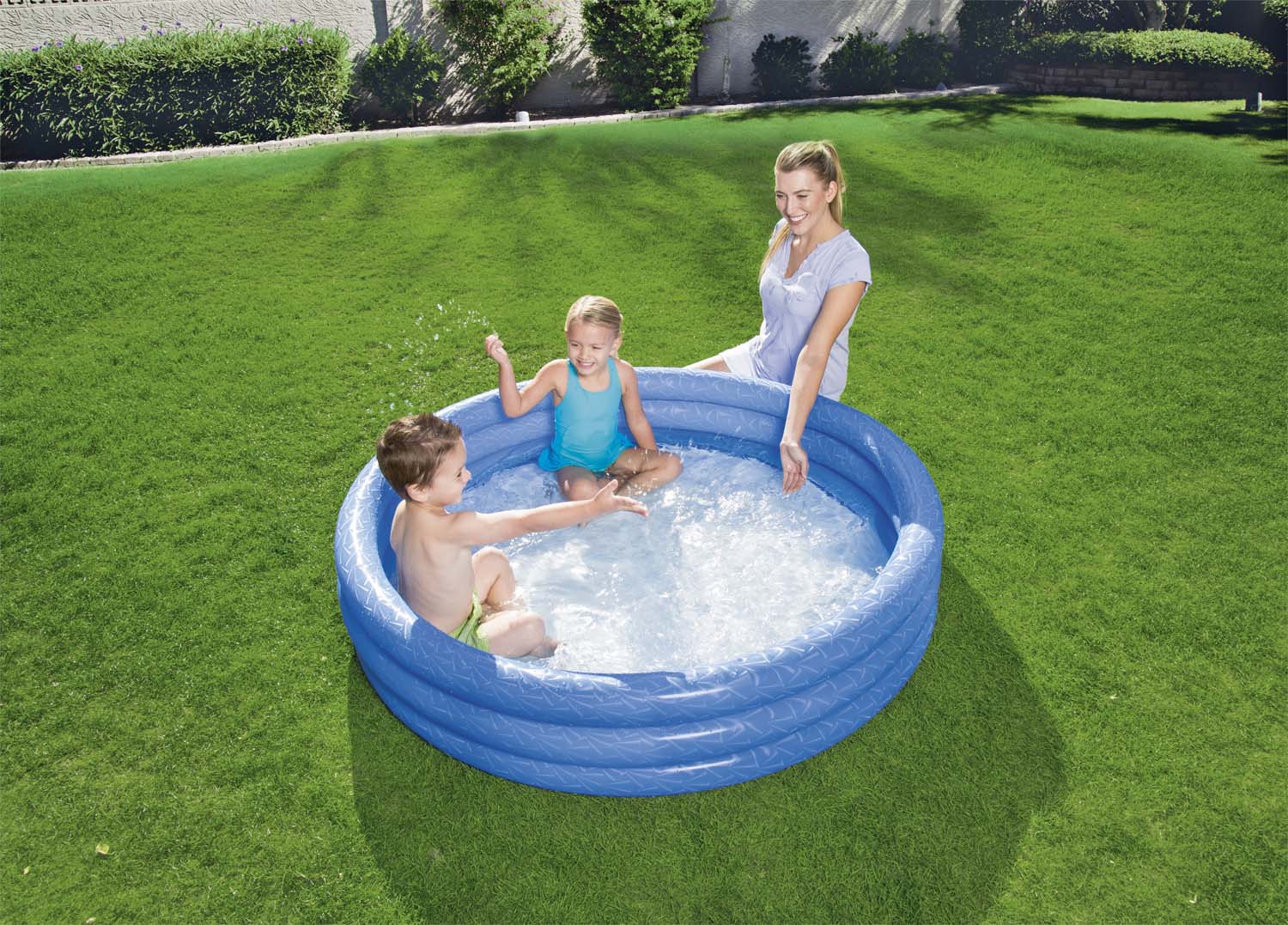Planschbecken Splash 'n Smile™ Ø 152 x 30 cm, sortiert
