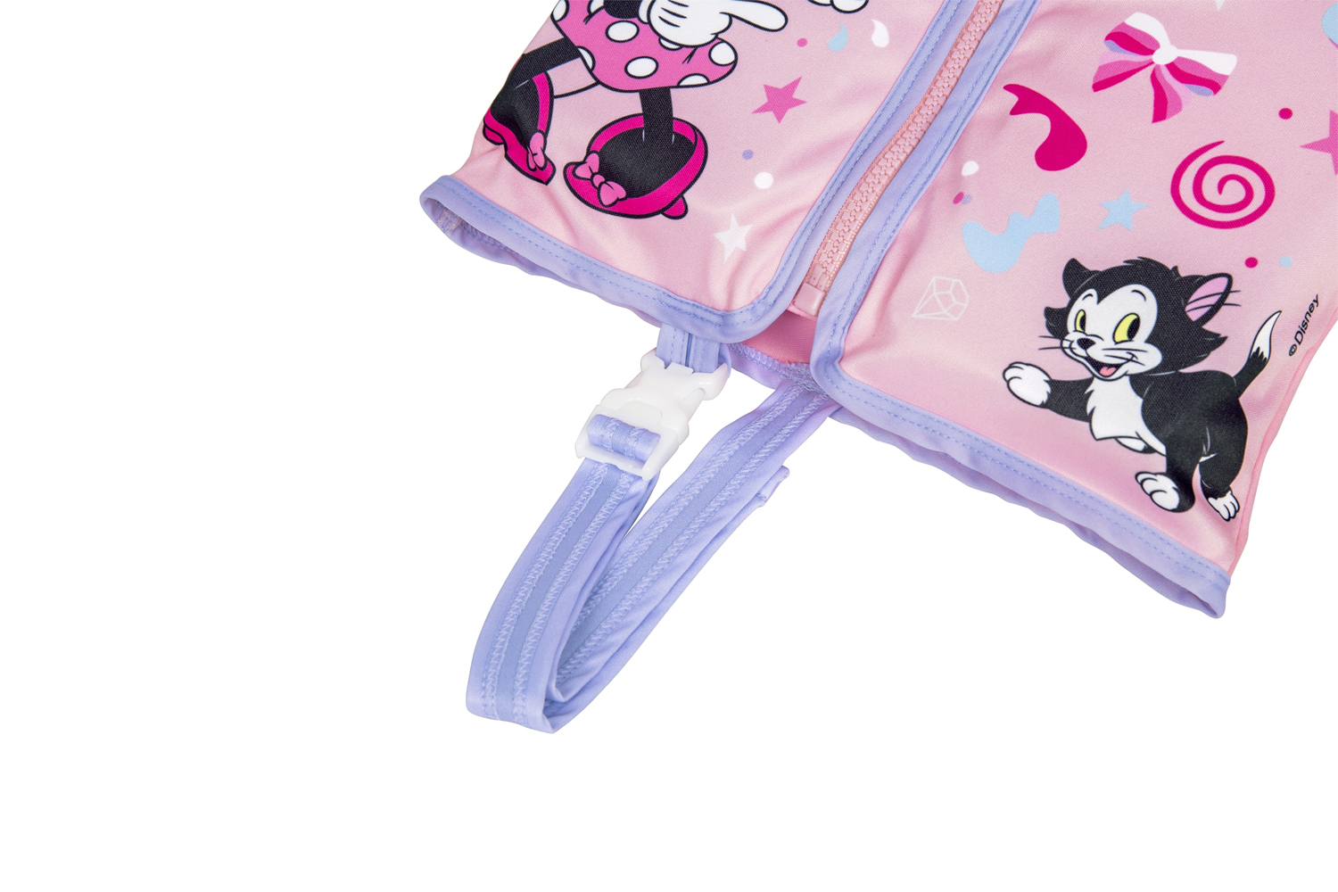 Swim Safe ABC™ Disney Junior® Schwimmweste mit Textilbezug Stufe B  Minnie Mouse, 1-3 Jahre