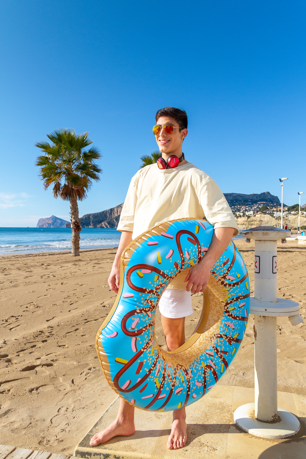 Schwimmring Donut Ø 107 cm, sortiert