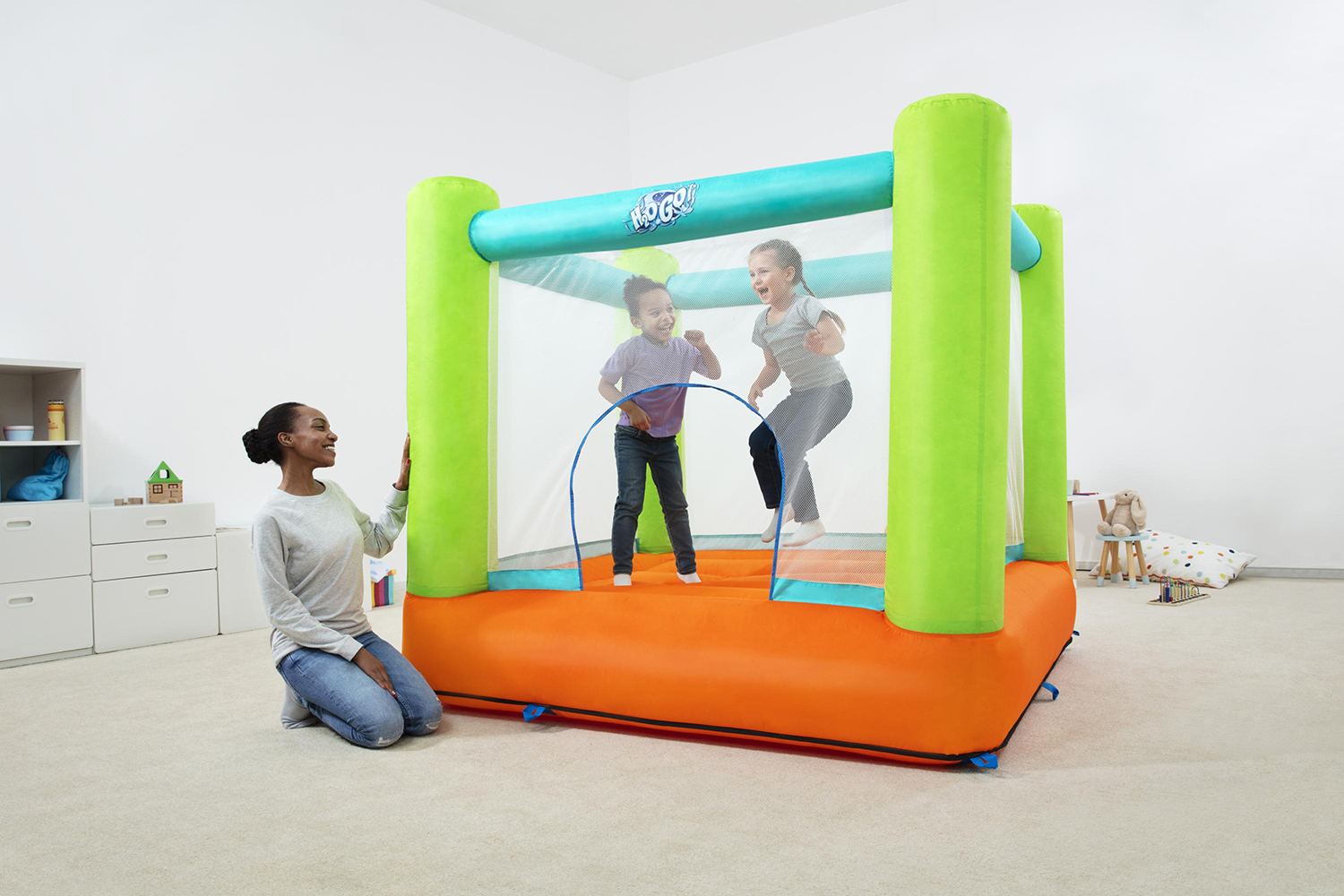 H2OGO!® Hüpfburg Jump and Soar™ mit Dauergebläse 194 x 175 x 170 cm