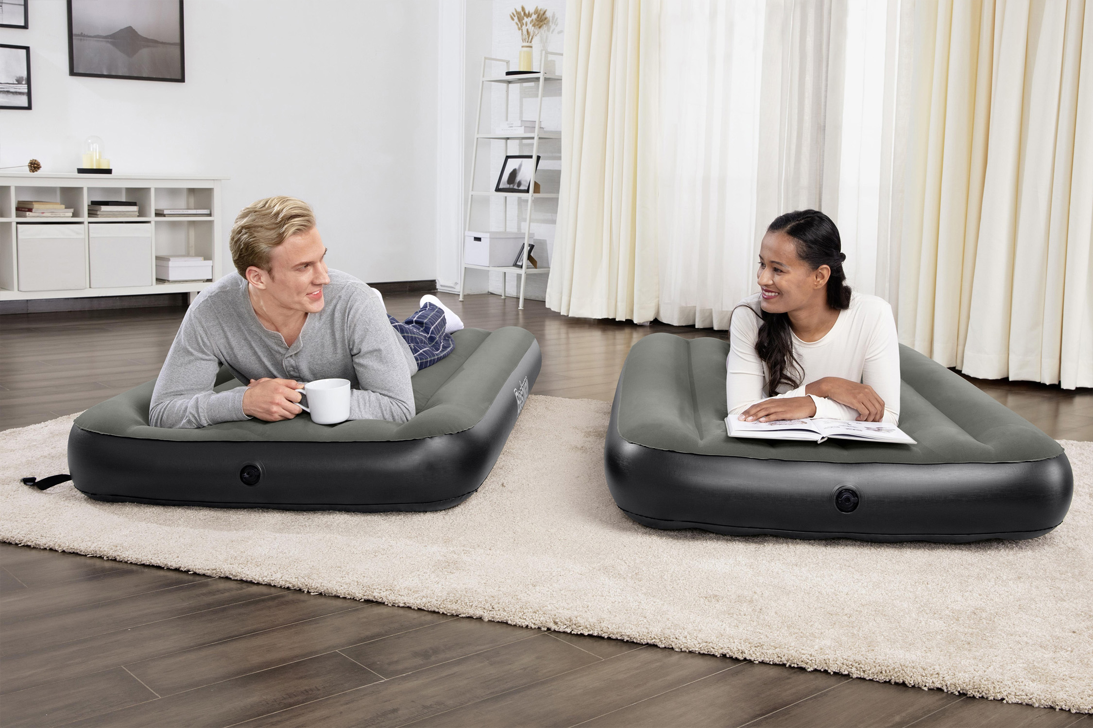 TriTech® 3-in-1-Luftbett Connect and Rest™ 188 x 99 x 25 cm