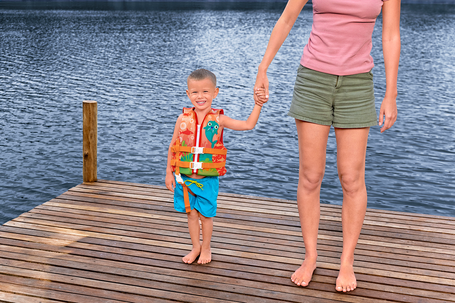 Puddle Jumper® Schwimmweste Kleines Walross mit Textilbezug, 3-6 Jahre