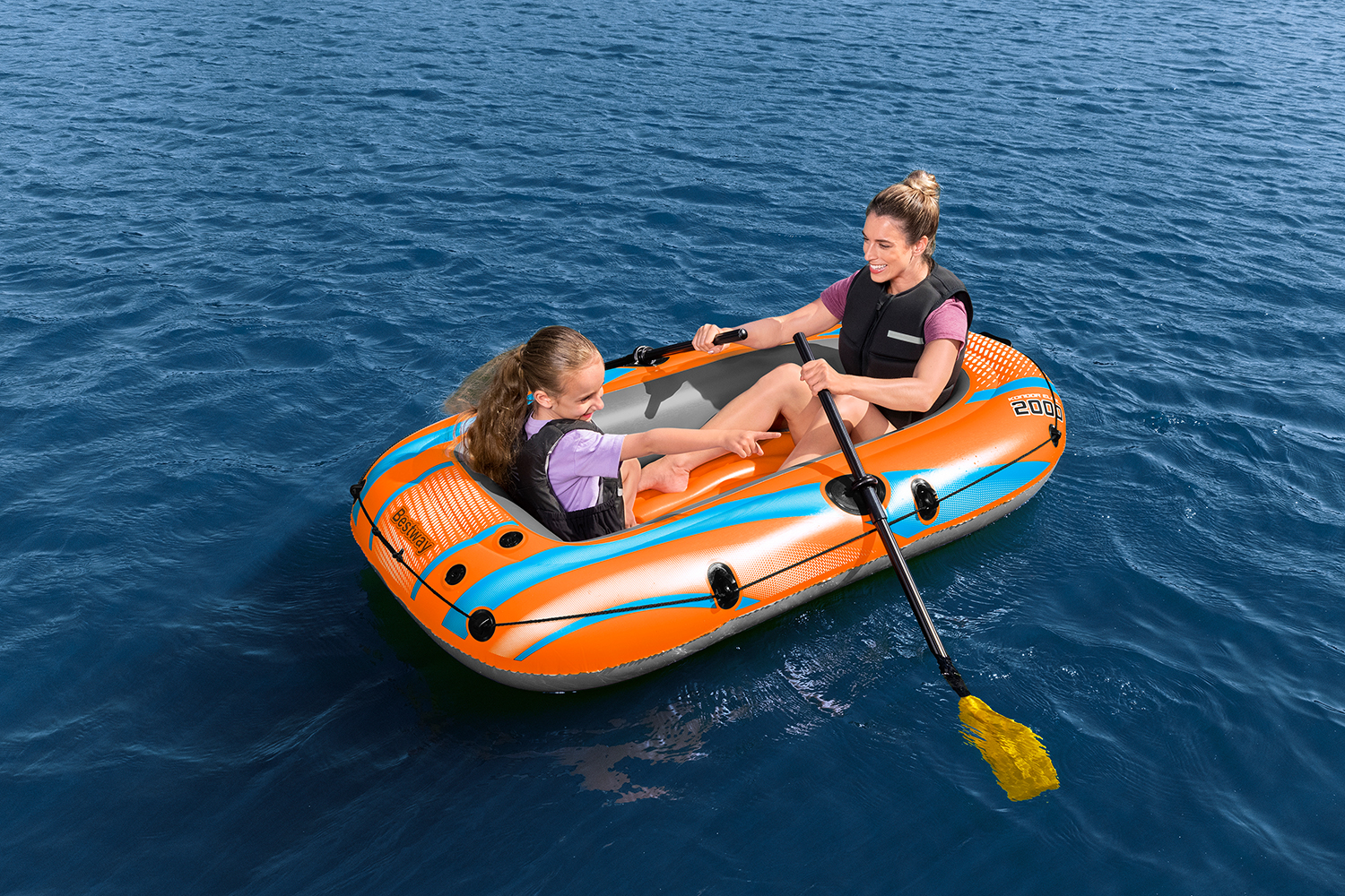 Schlauchboot Set Kondor Elite™ 2000 196 x 106 x 31 cm Schlauchboot Set Kondor Elite™ 2000 196 x 106 x 31 cm