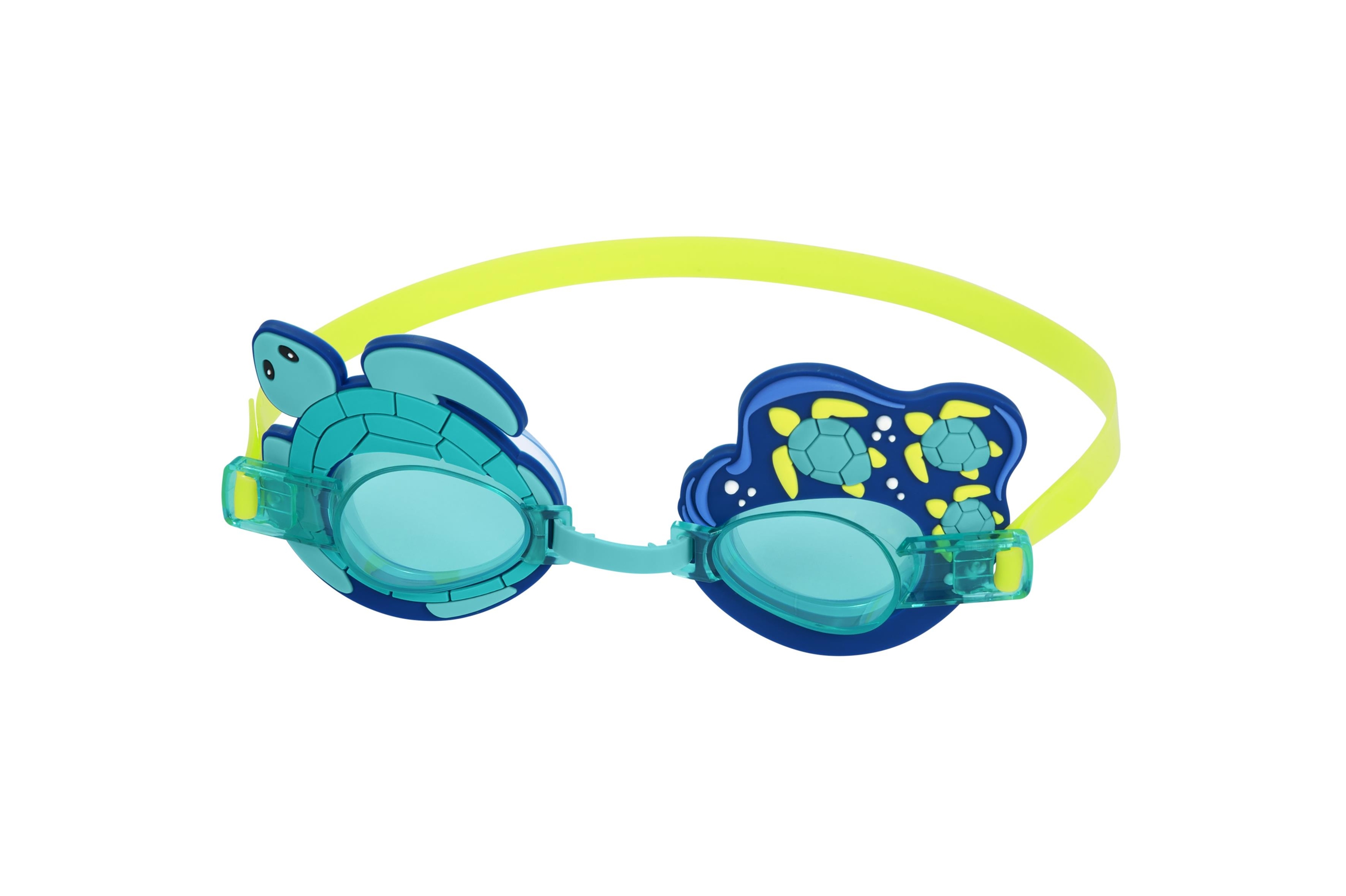 Aqua Pals™ Schwimmbrille ab 3 Jahren, Schildkröte