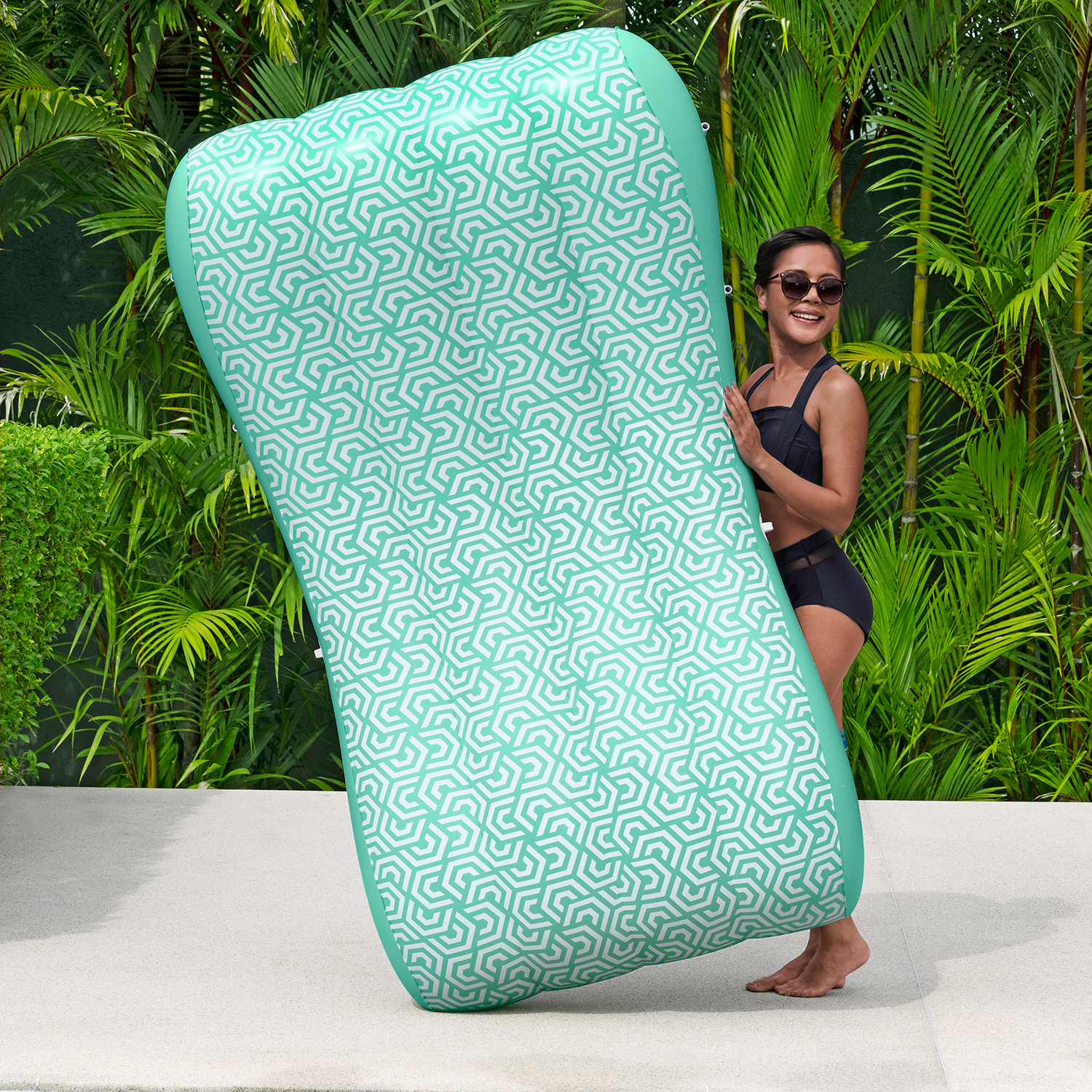 Luftmatratze Comfy Chill™ mit Sonnenschutzdach 178 x 102 cm