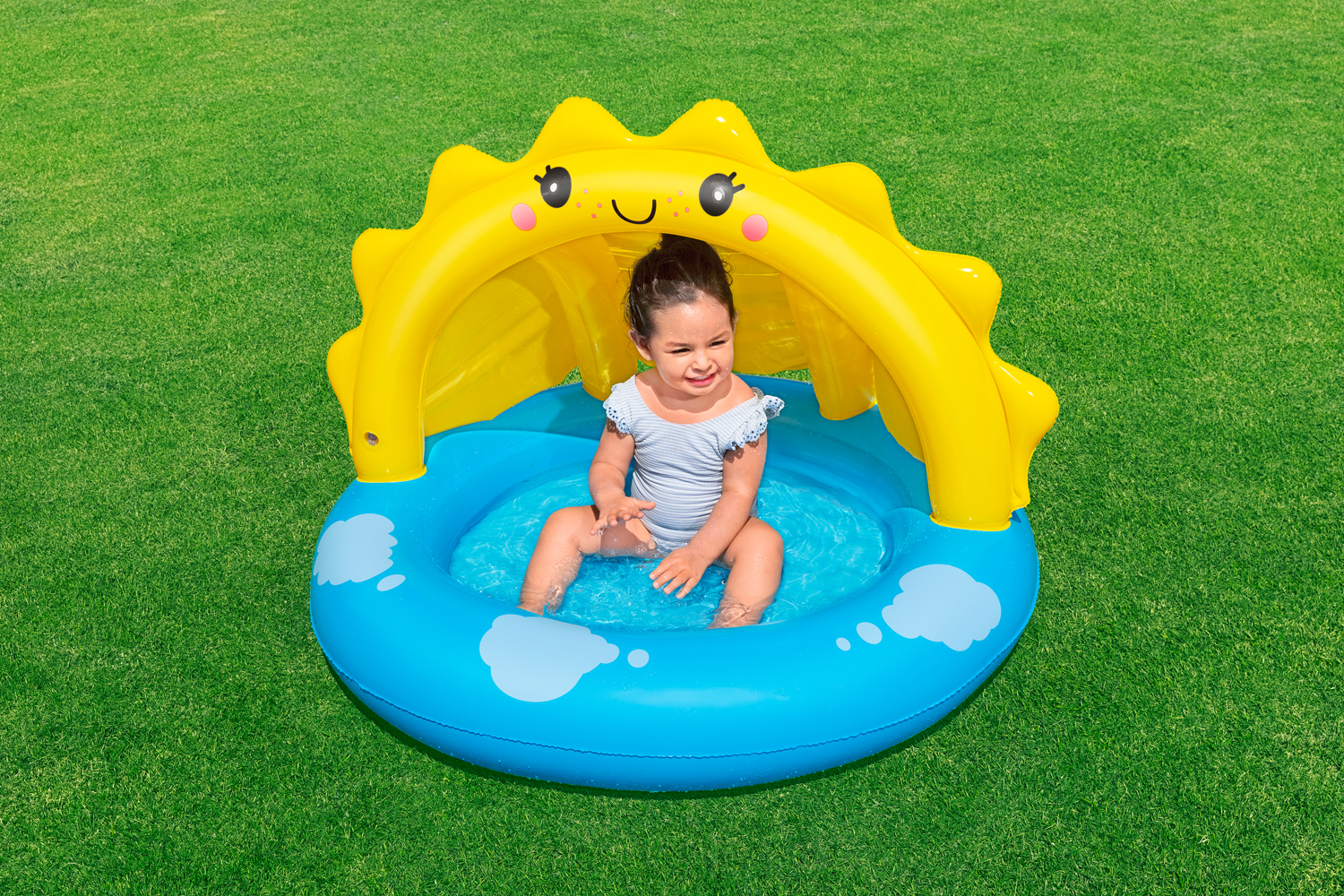 Planschbecken Sunny Days™ mit Sonnenschutzdach 101 x 97 x 71 cm