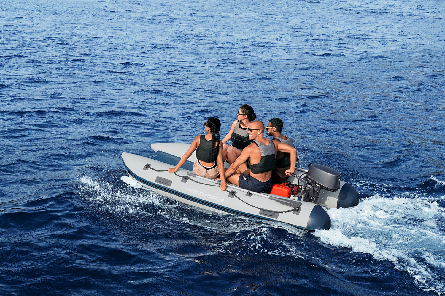 Hydro Force® Sportboot Komplett-Set Beacon Elite™ 335 x 160 x 47 cm Hydro Force® Sportboot Komplett-Set Beacon Elite™ 335 x 160 x 47 cm