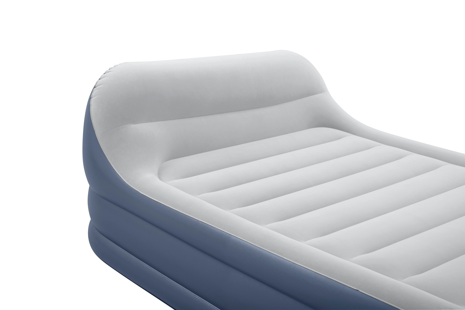 TriTech™ Doppelluftbett SleekFlow™ mit Kopfteil & integrierter Elektropumpe 226 x 152 x 84 cm