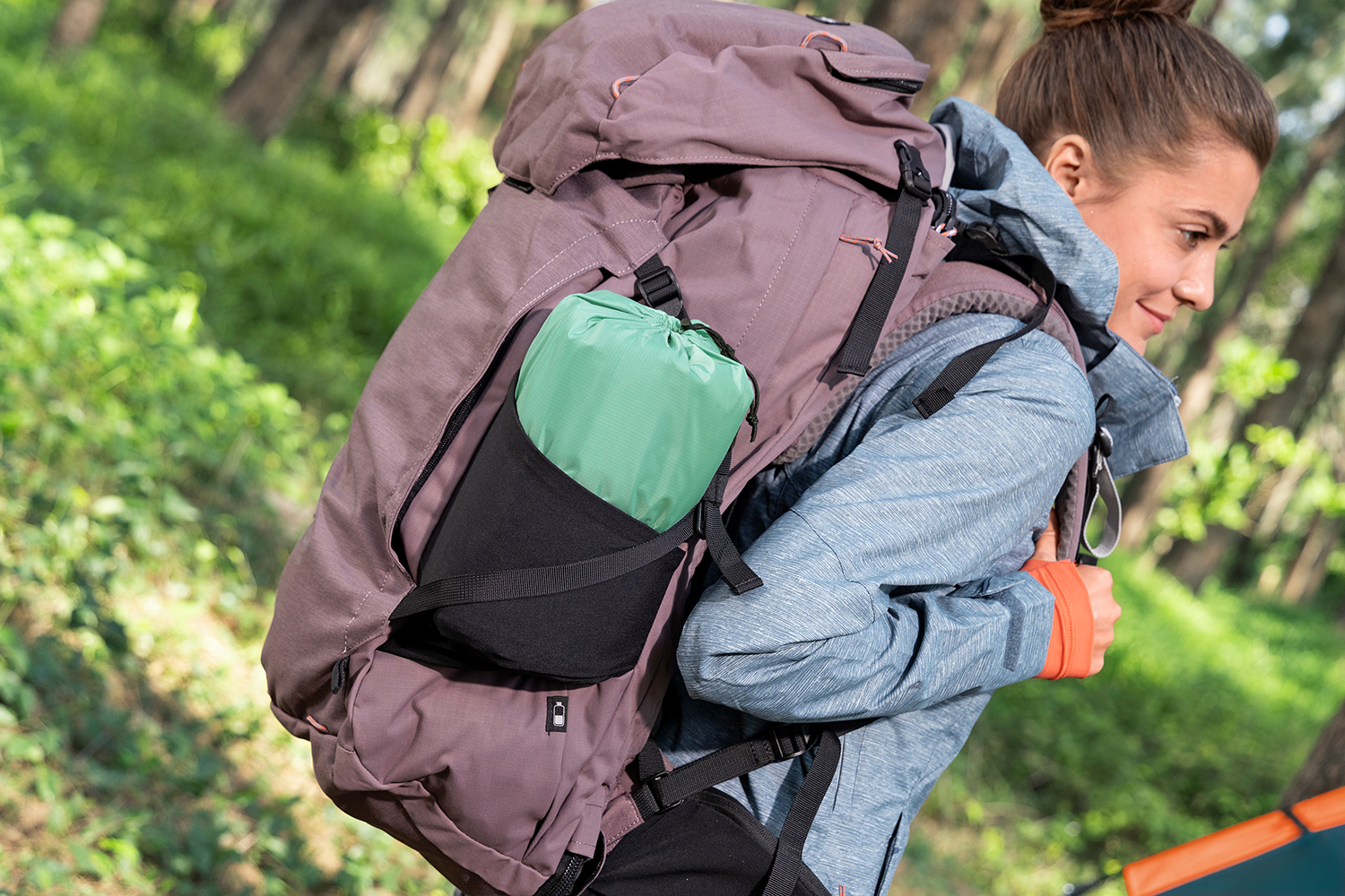 Aufblasbare Single-Isomatte AdventuRest™ 188 x 58,5 x 7,5 cm