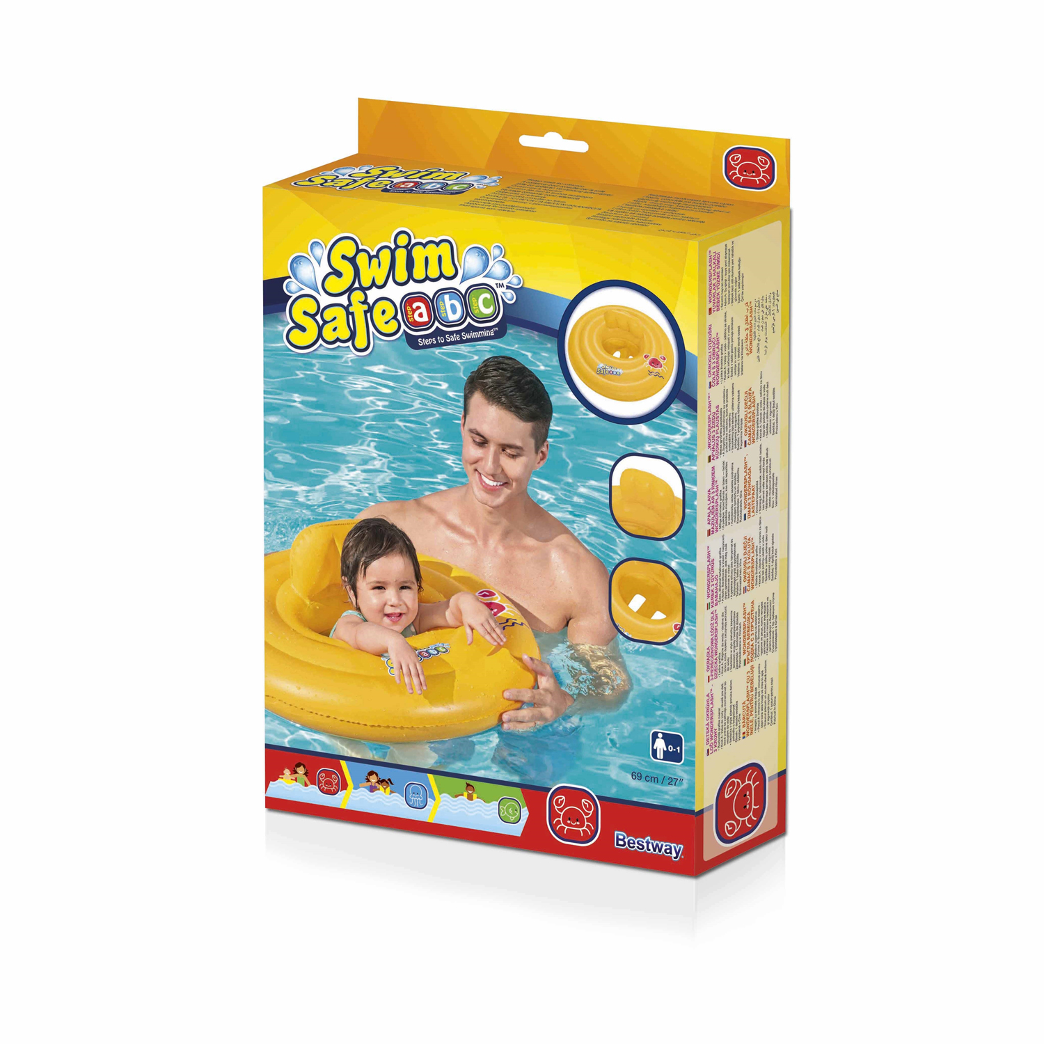 Swim Safe ABC™ Schwimmsitz Stufe A WonderSplash™ , 0-1 Jahr