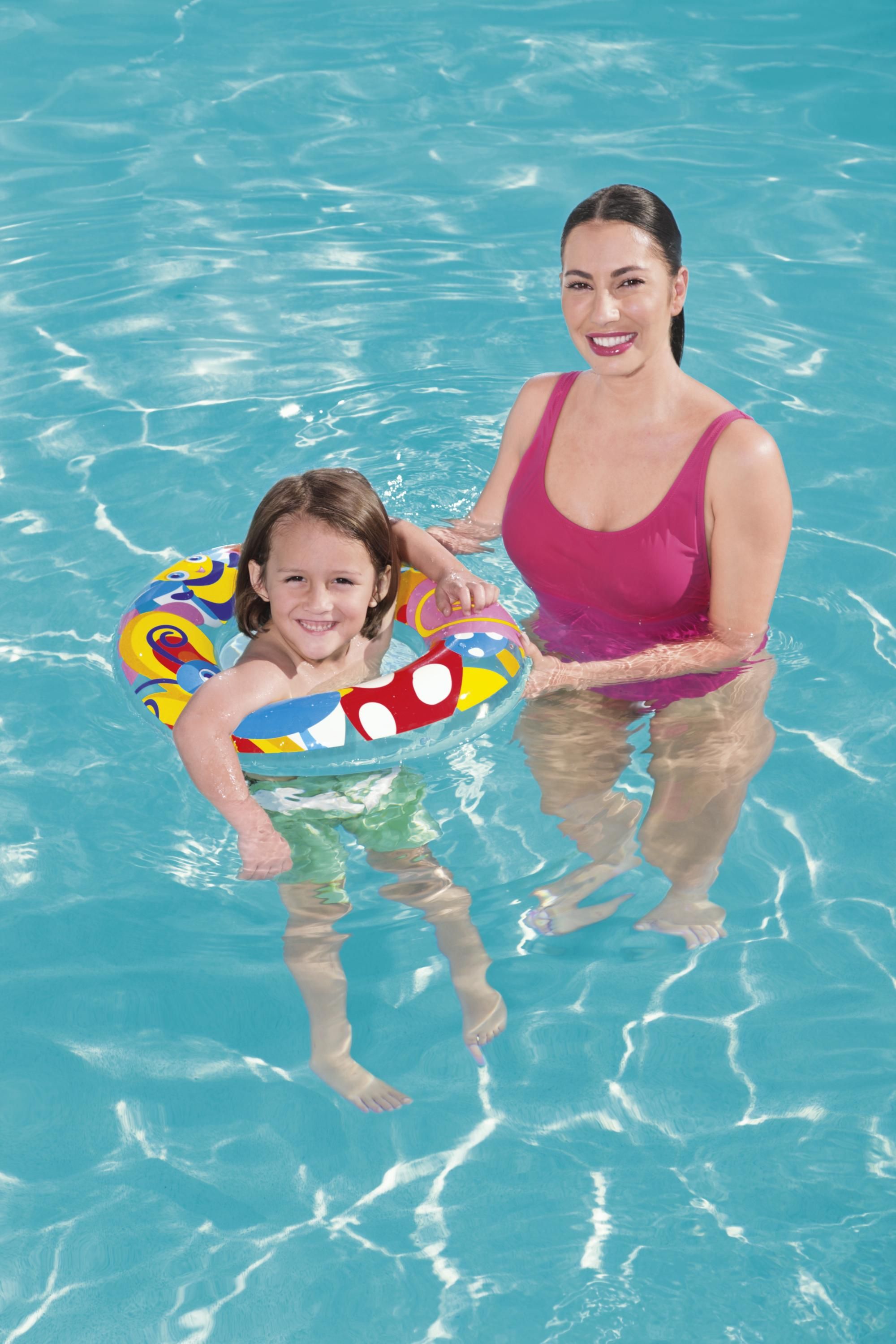 Bestway® ?22"/?56cm Designer Swim Ring