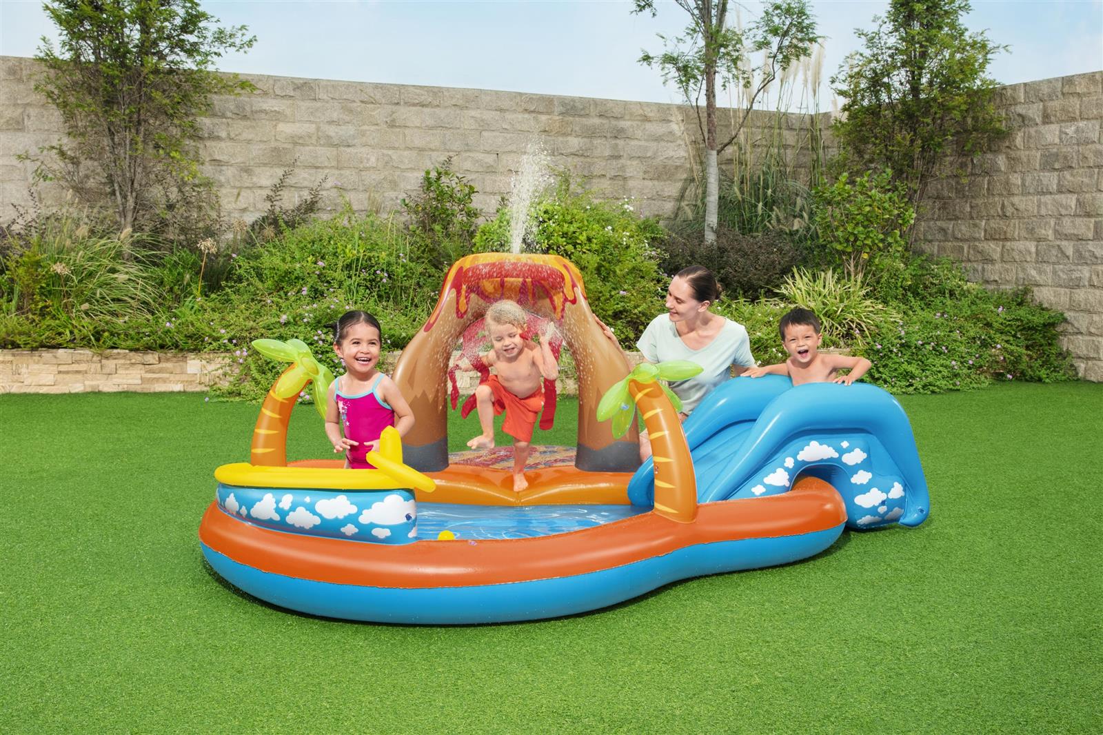 Wasserspielcenter Lava Lagoon 265 x 265 x 104 cm