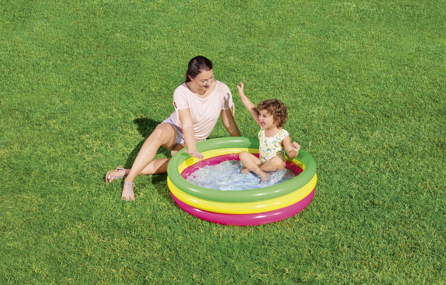 Bestway® ?40" x H10"/?1.02m x H25cm Summer Set Pool
