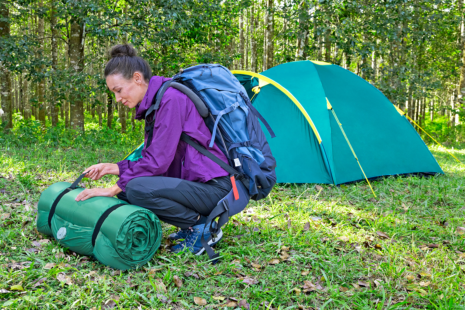 Aufblasbare Single XL Schlafmatte ComforTrek™ 198 x 63,5 x 10,8 cm