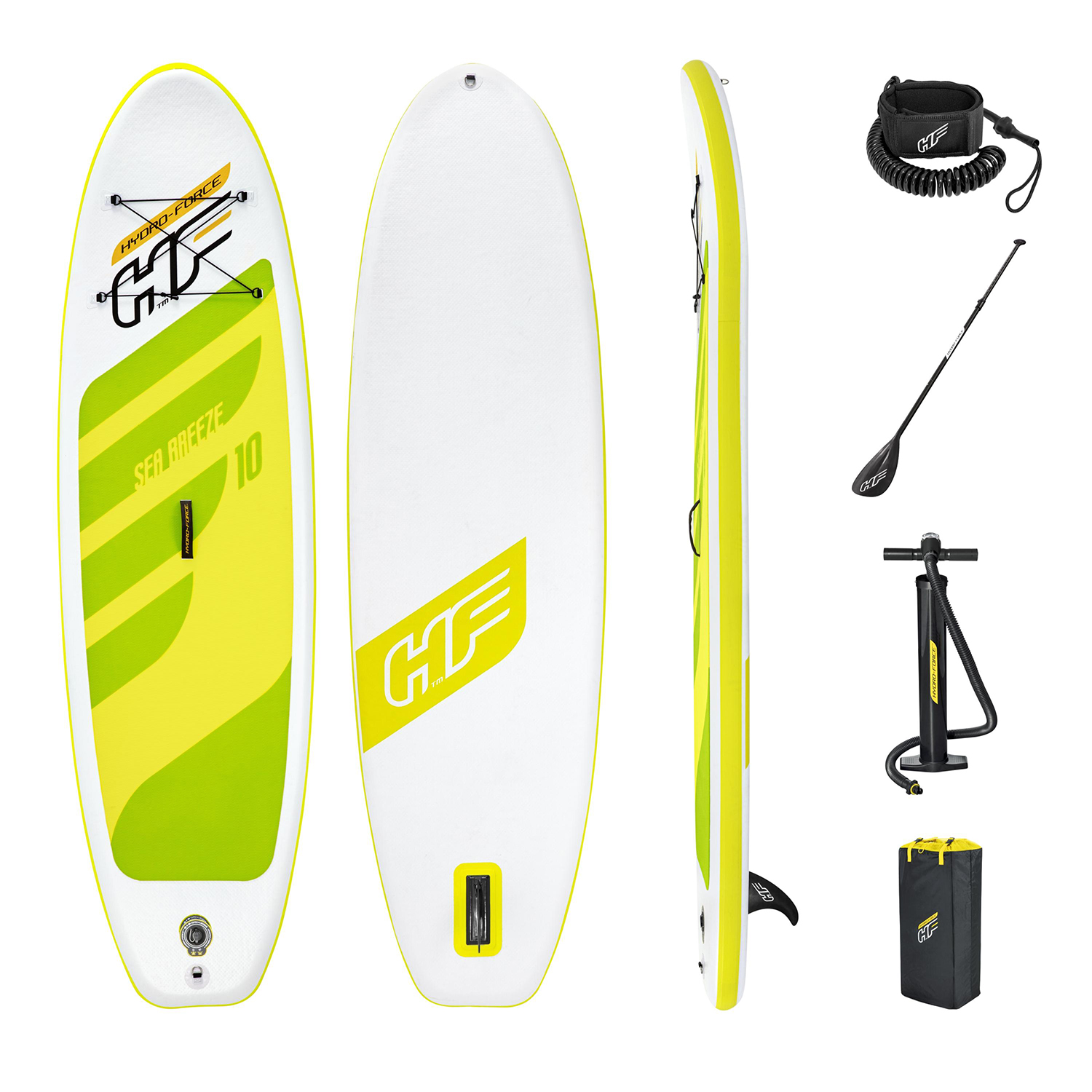 Hydro-Force™ SUP Allround Board Set Sea Breeze 305 x 84 x 12 cm Hydro-Force™ SUP Allround Board Set Sea Breeze 305 x 84 x 12 cm