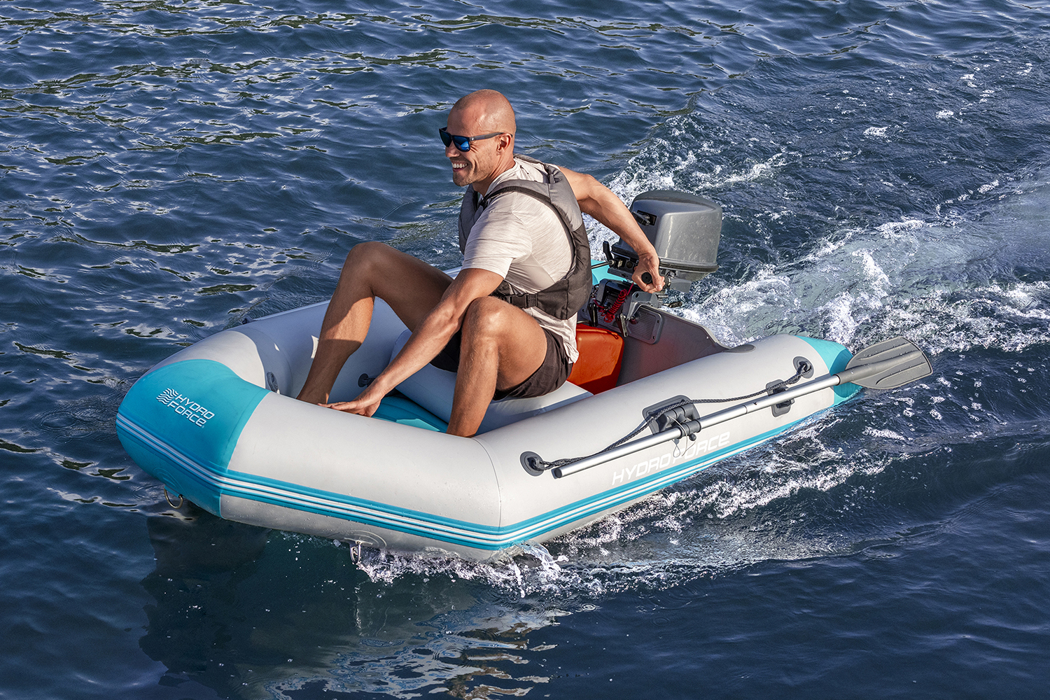 Hydro Force® Sportboot Komplett-Set Corinth Elite™ 230 x 130 x 33 cm