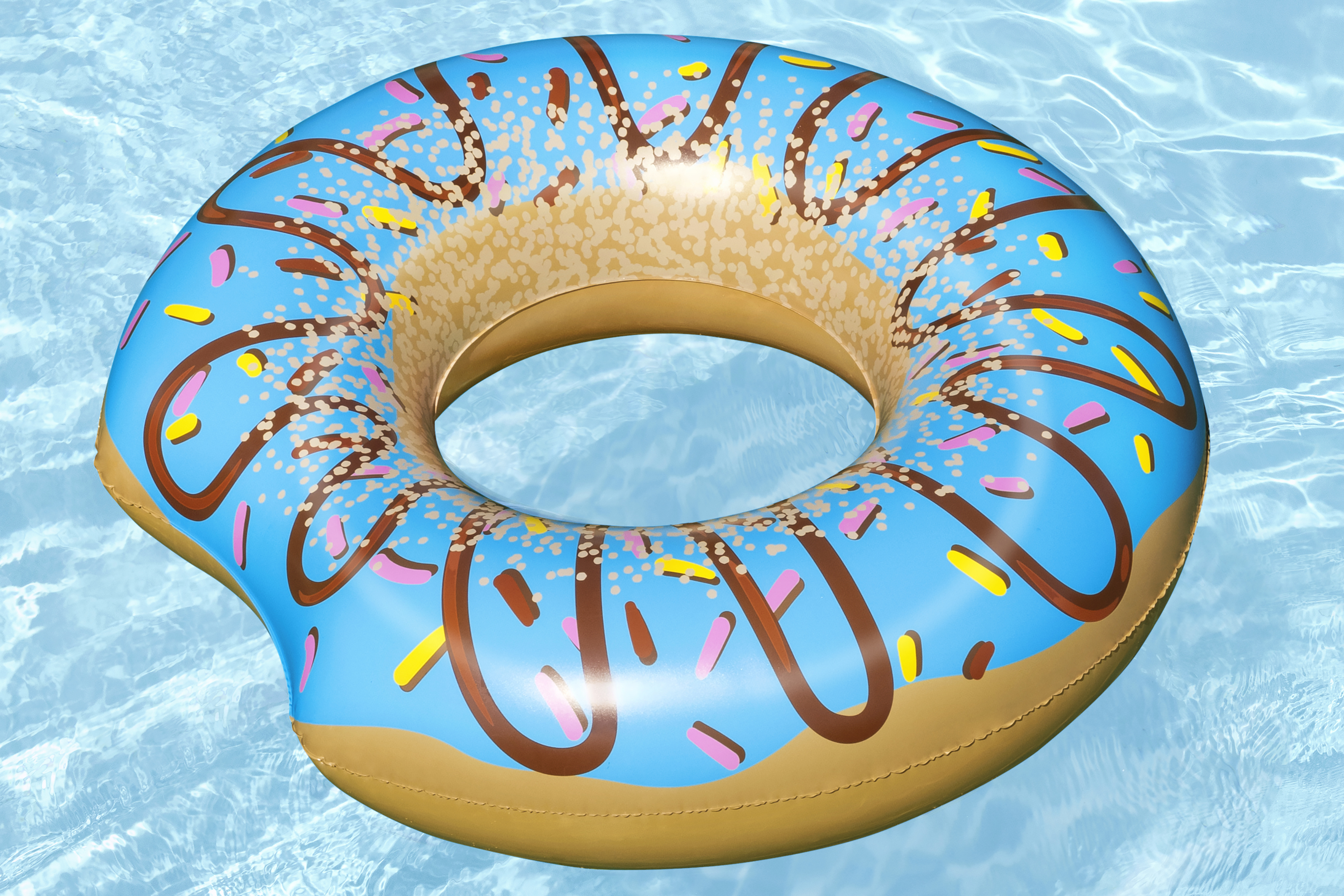 Schwimmring Donut Ø 107 cm, Blau