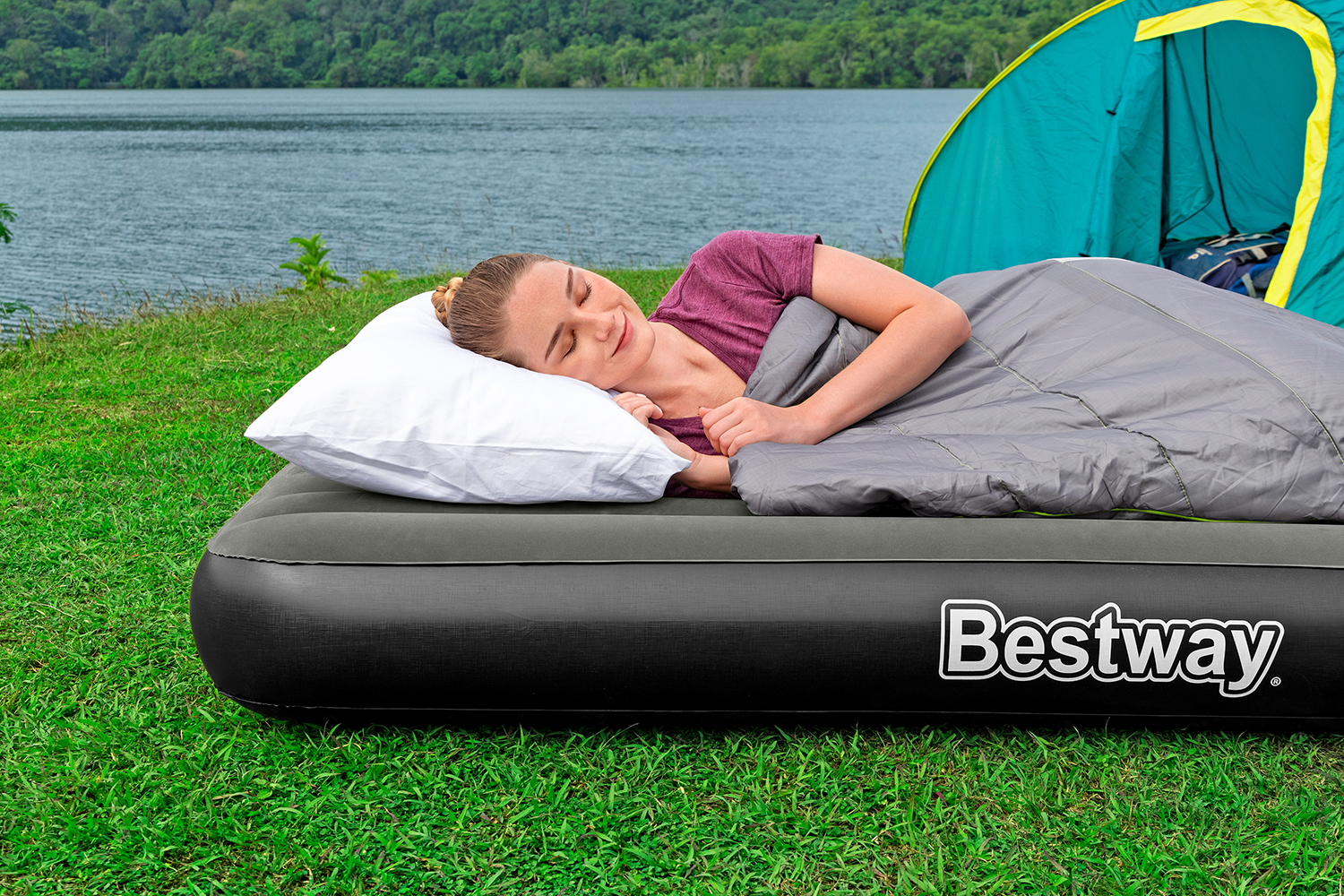 TriTech® Single-Luftbett 185 x 76 x 25 cm