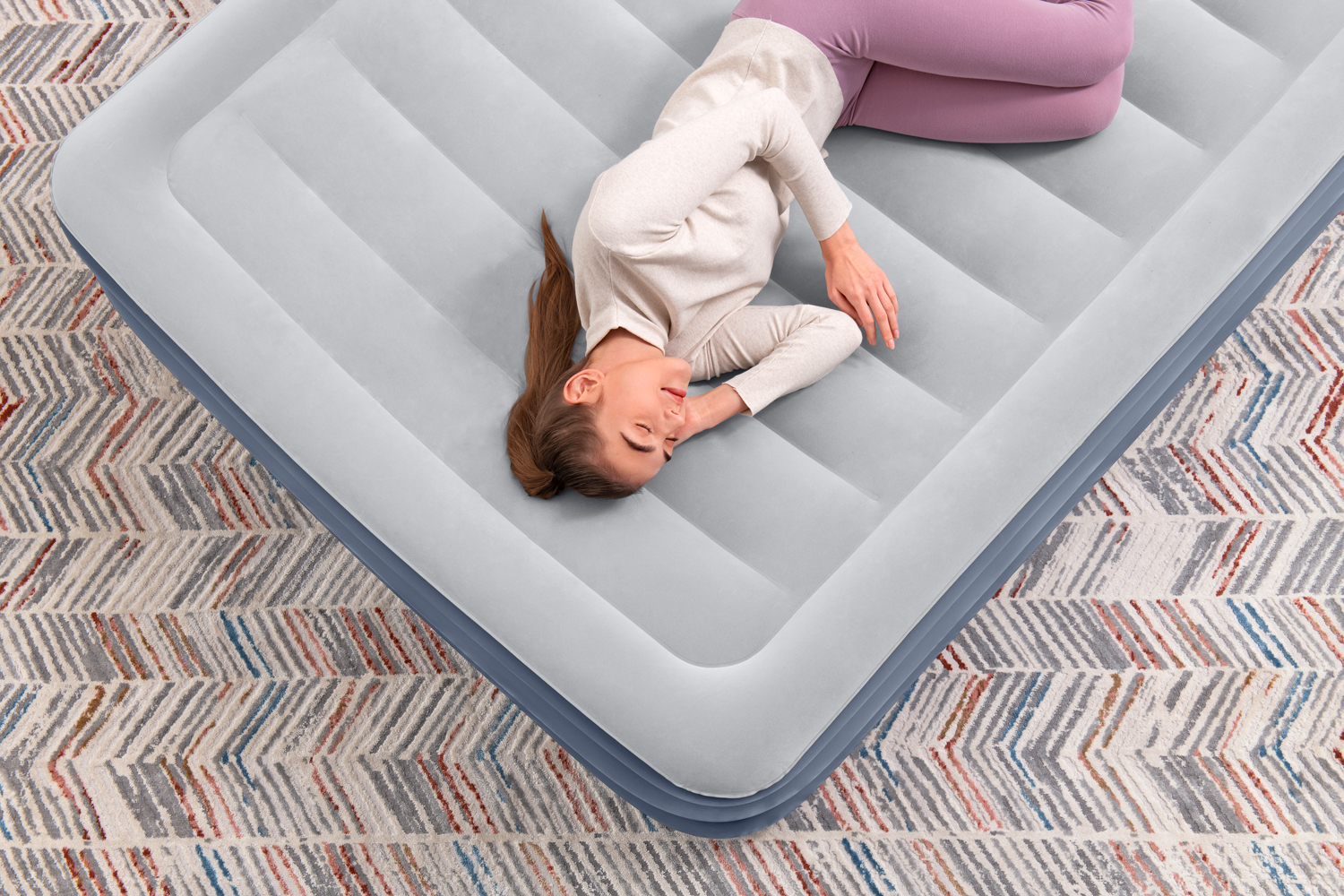 TriTech™ Doppelluftbett mit integrierter Elektropumpe 203 x 152 x 51 cm