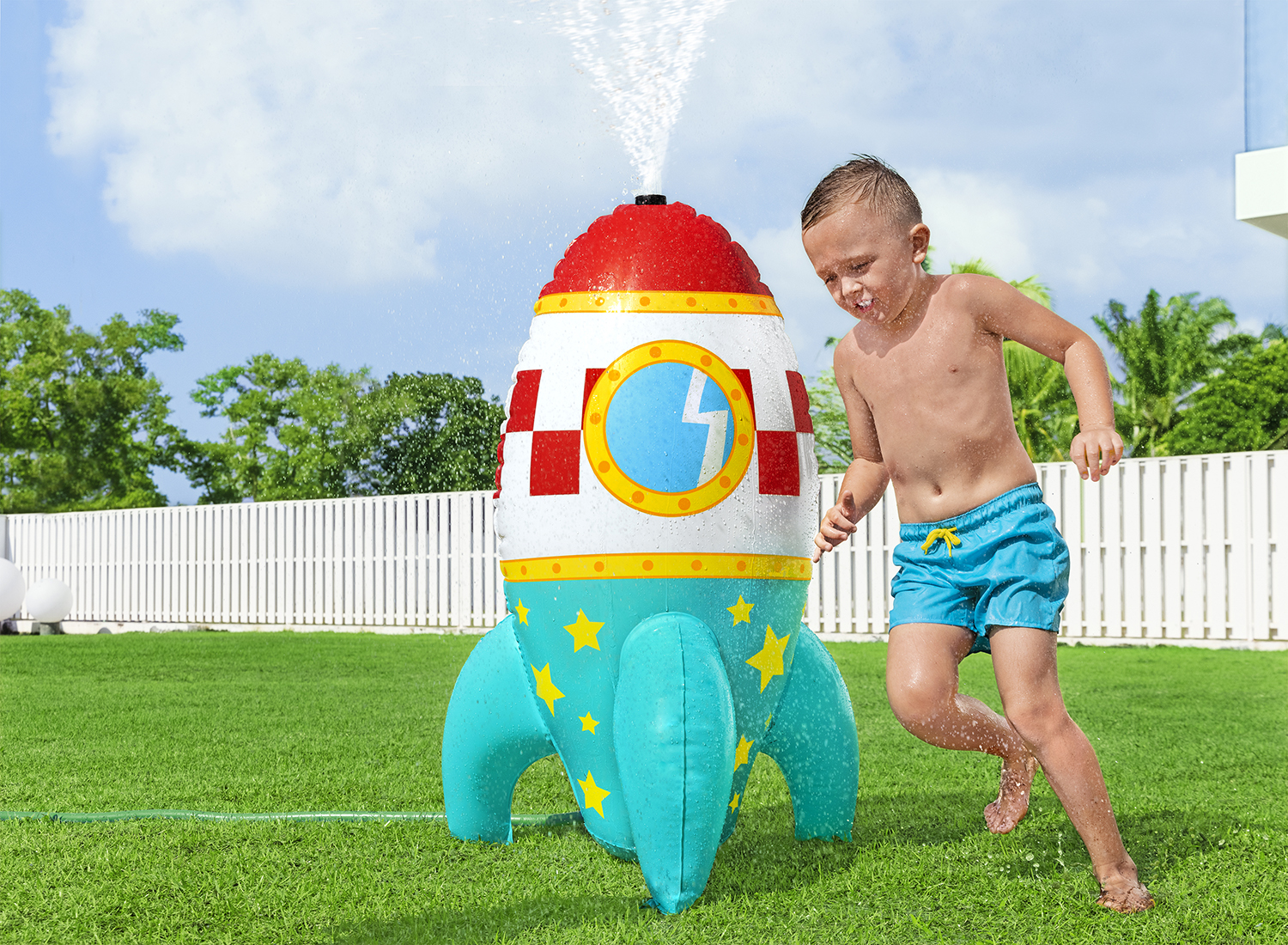 Space Blast™ Wassersprinkler 64 x 61 x 102 cm