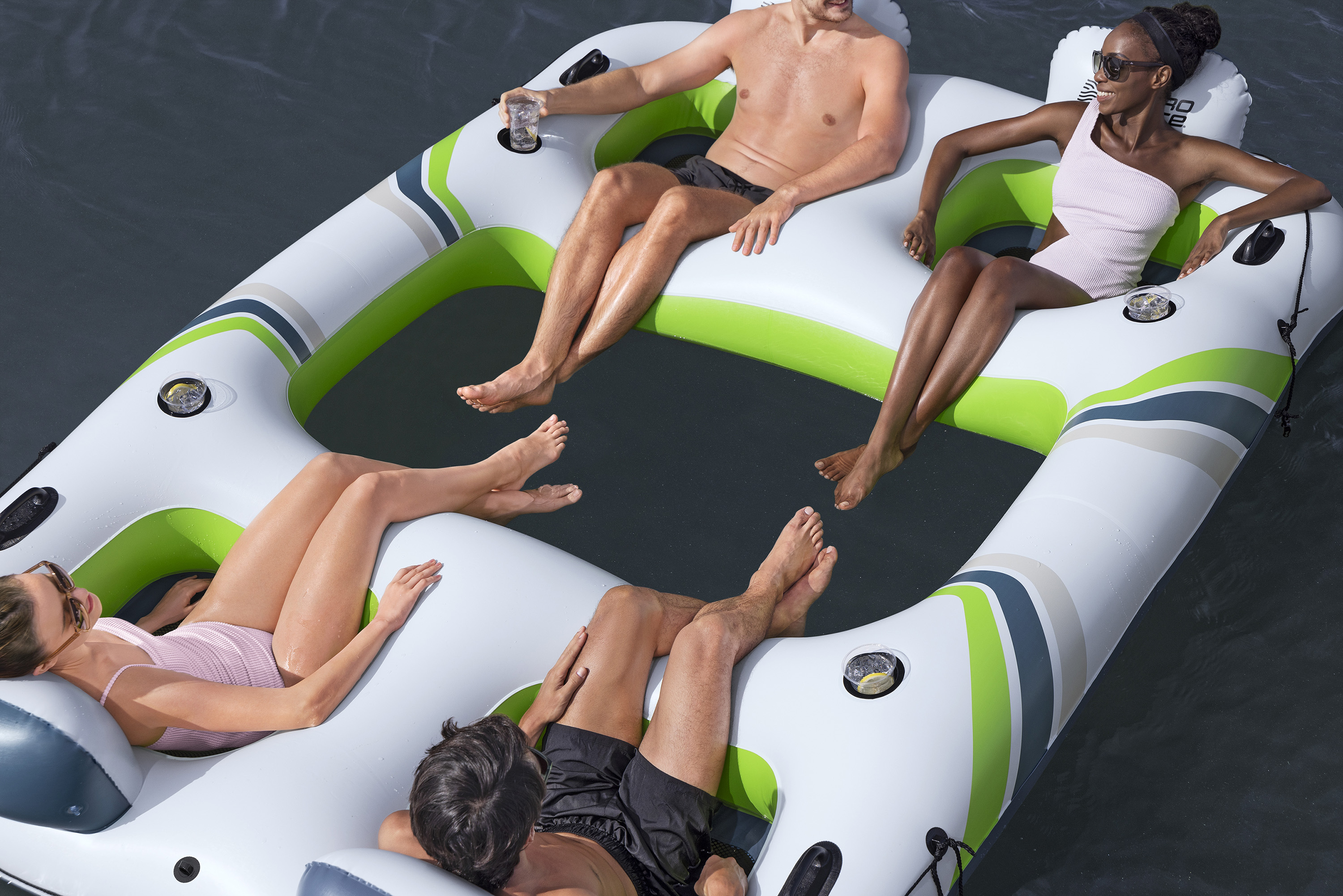 Badeinsel Frische Brise 302 x 219 cm