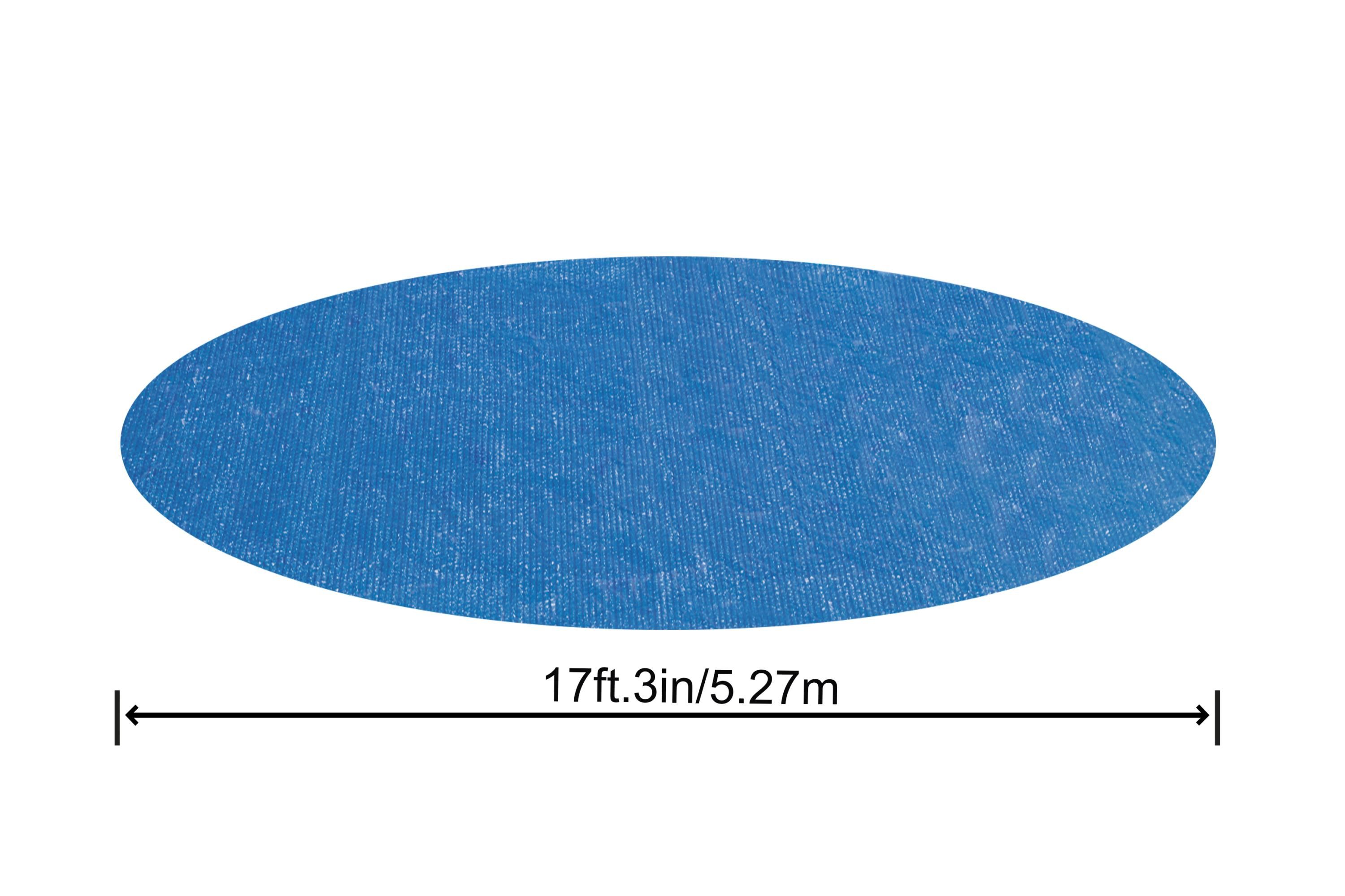 Flowclear™ PE-Solarabdeckplane Ø 527 cm, blau, rund