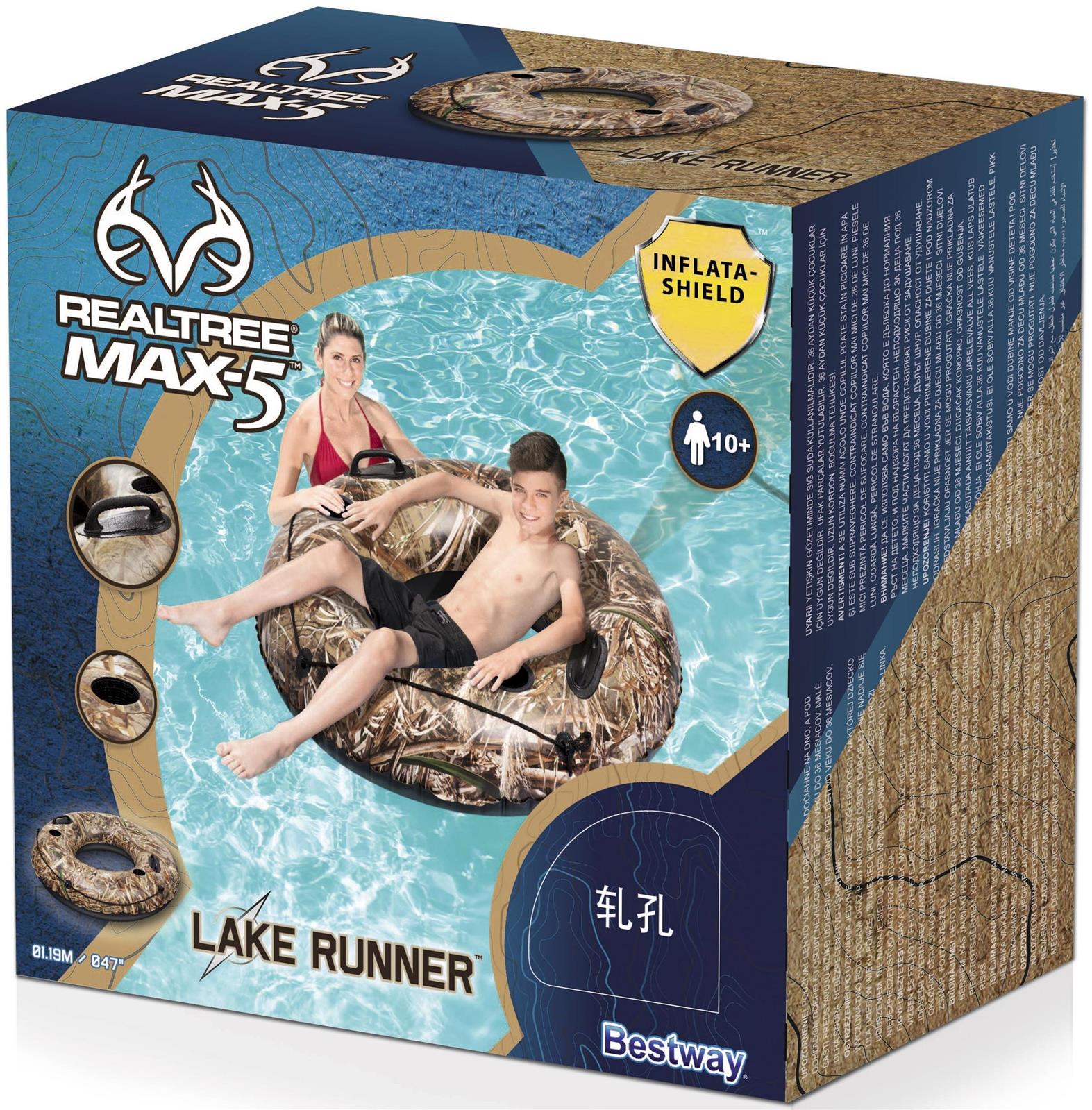 Realtree™ Schwimmreifen "Lake Runner" ab 14 Jahren 119 cm