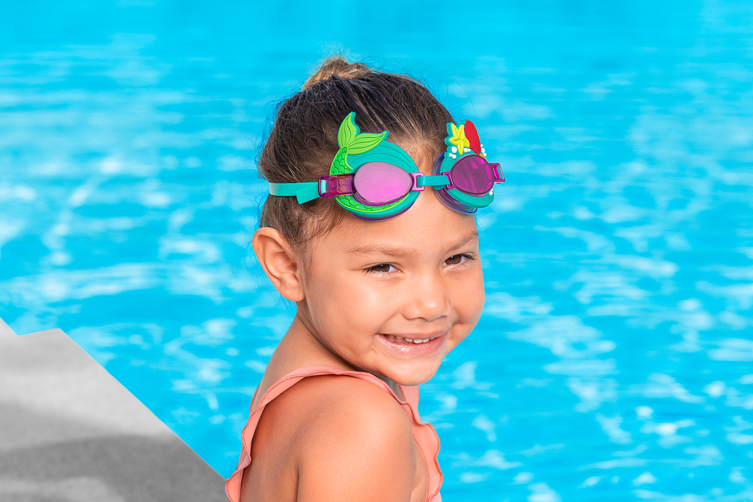 Aqua Pals™ Schwimmbrille ab 3 Jahren , sortiert