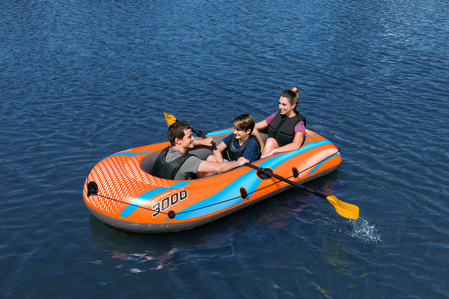 Schlauchboot-Set Kondor Elite™ 3000 246 x 122 x 45 cm