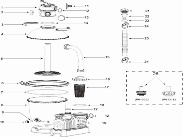 Bestway® Spare Part P6905