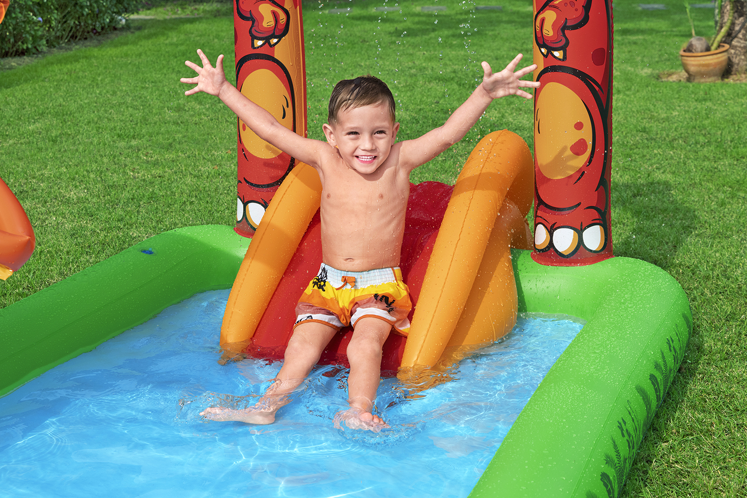 Wasserspielcenter Jurassic Splash™ 242 x 140 x 137 cm