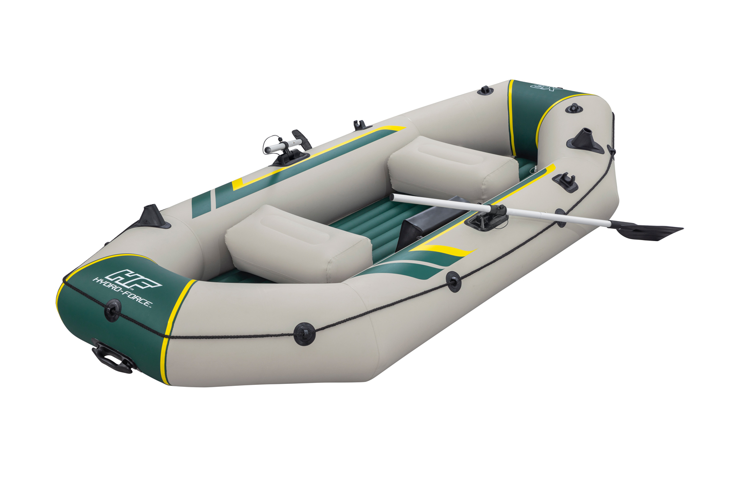 Hydro-Force™ Schlauchboot Komplett-Set Ranger Elite™ X3 295 x 130 x 46 cm