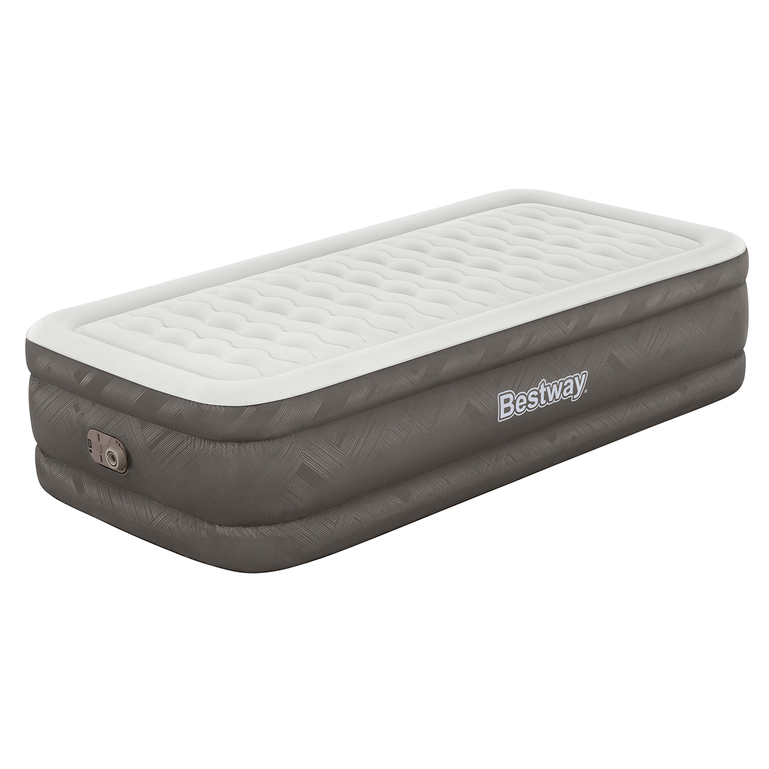 Fortech™ Single Luftbett mit integrierter Elektropumpe 191 x 97 x 46 cm