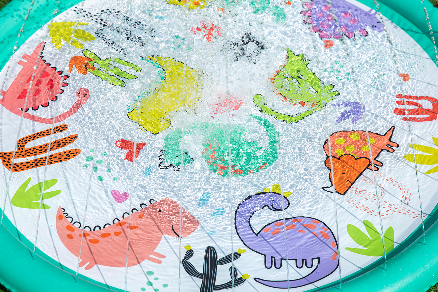 Wassermatte Wüstendino Ø 122 cm Wassermatte Wüstendino Ø 122 cm