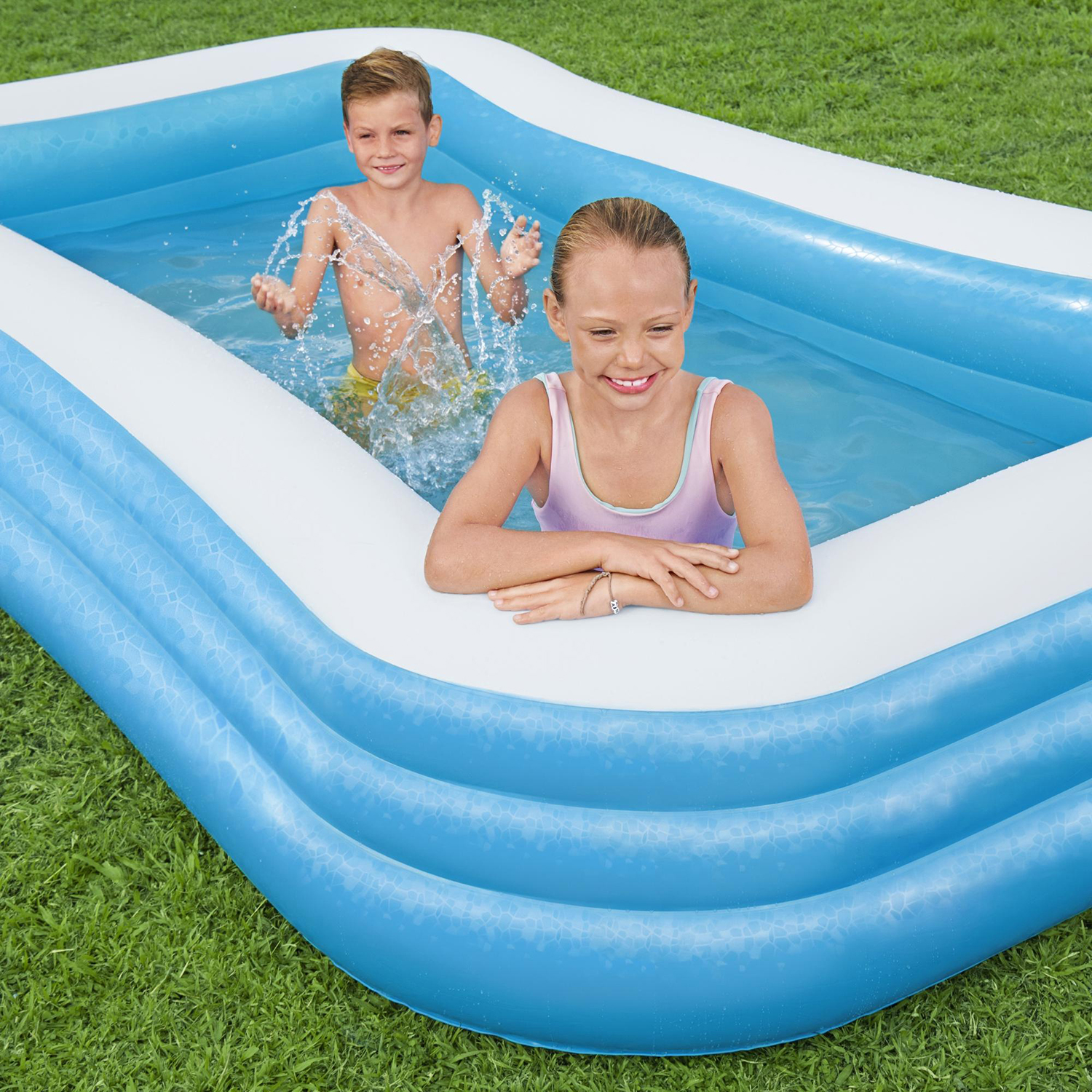 Family Pool 305 x 183 x 56 cm, eckig