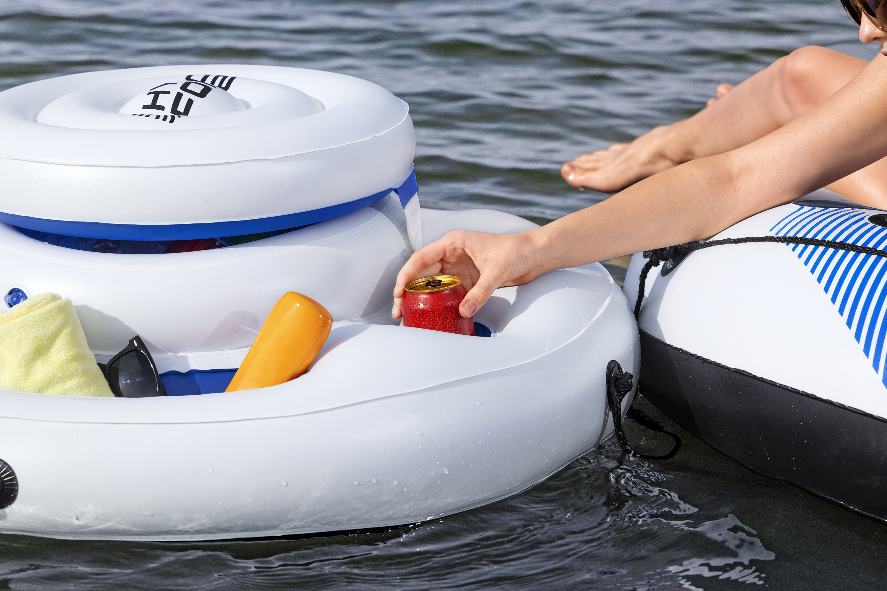 Hydro Force® Schwimmende Kühlbox Polarkreis 90 x 90 cm