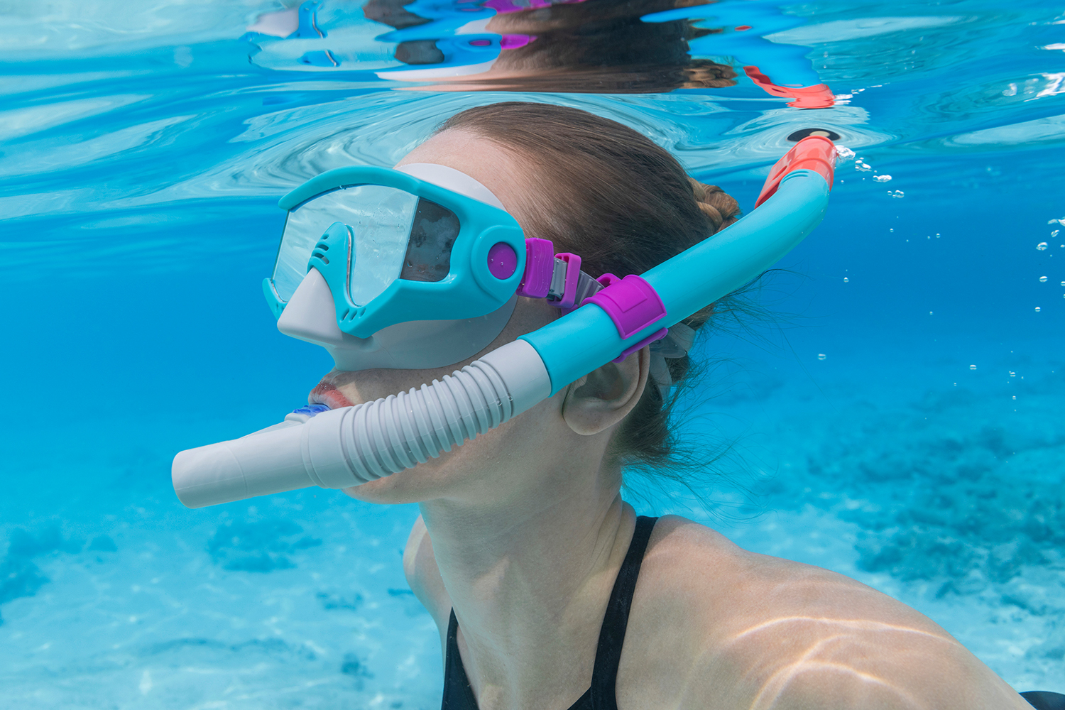 Spark Wave™ Schnorchel-Set ab 14 Jahren, sortiert