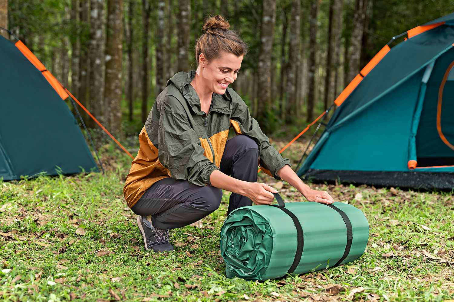 Selbstaufblasende Single-XL-Isomatte ComforTrek™ 198 x 63,5 x 10,8 cm