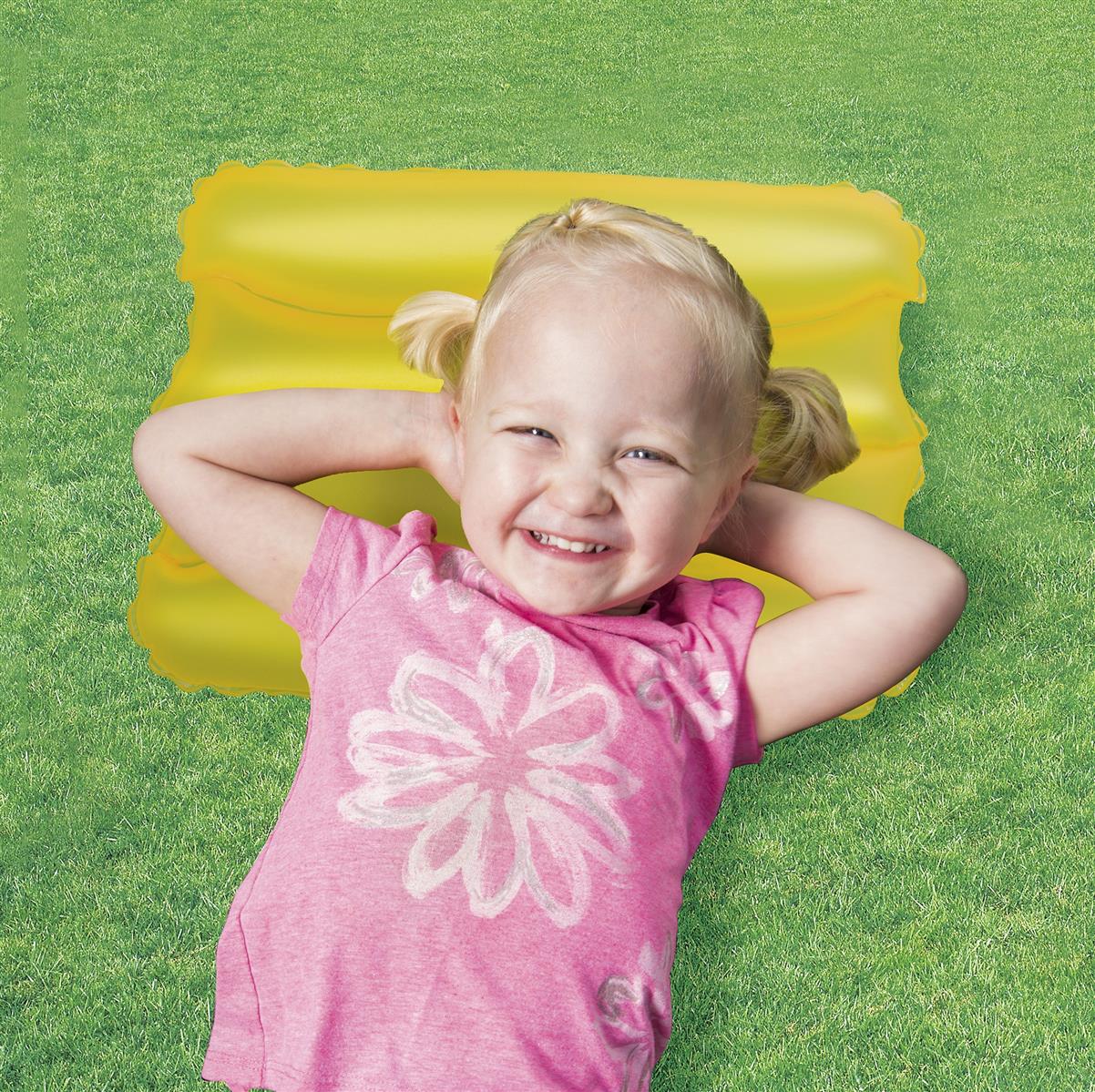 Bestway® 15" x 10" x 2"/38cm x 25cm x 5cm Wave Pillow