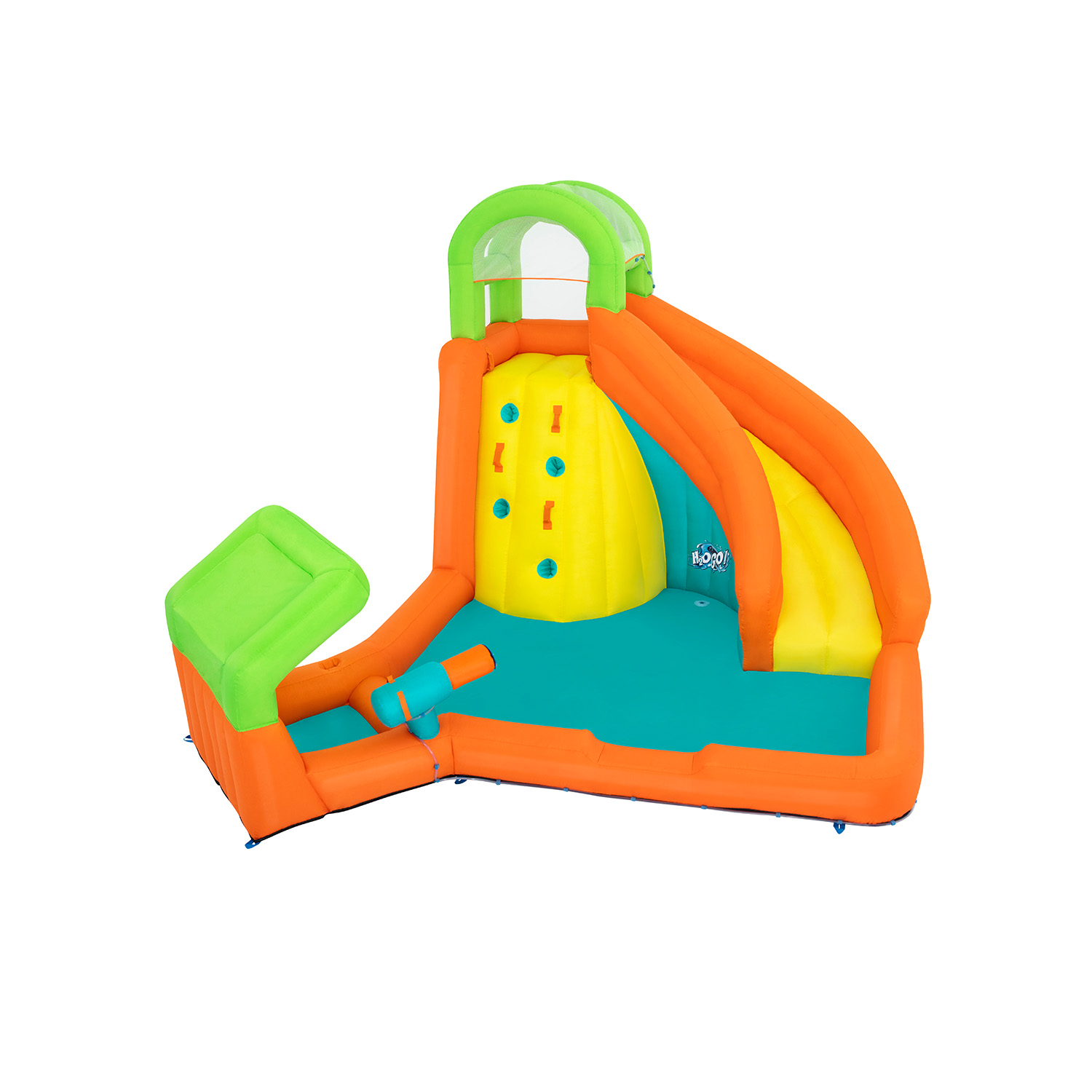H2OGO!® Mega-Wasserpark mit Dauergebläse Canopy Cover™ 426 x 369 x 264 cm