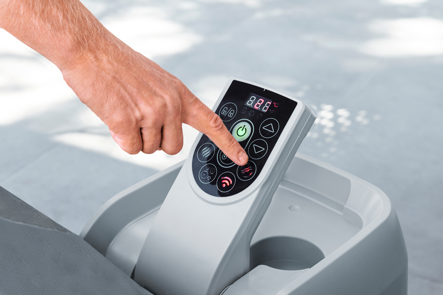 LAY-Z-SPA® Xtras LED-Wasserfall 46 x 17 x 10,4 cm