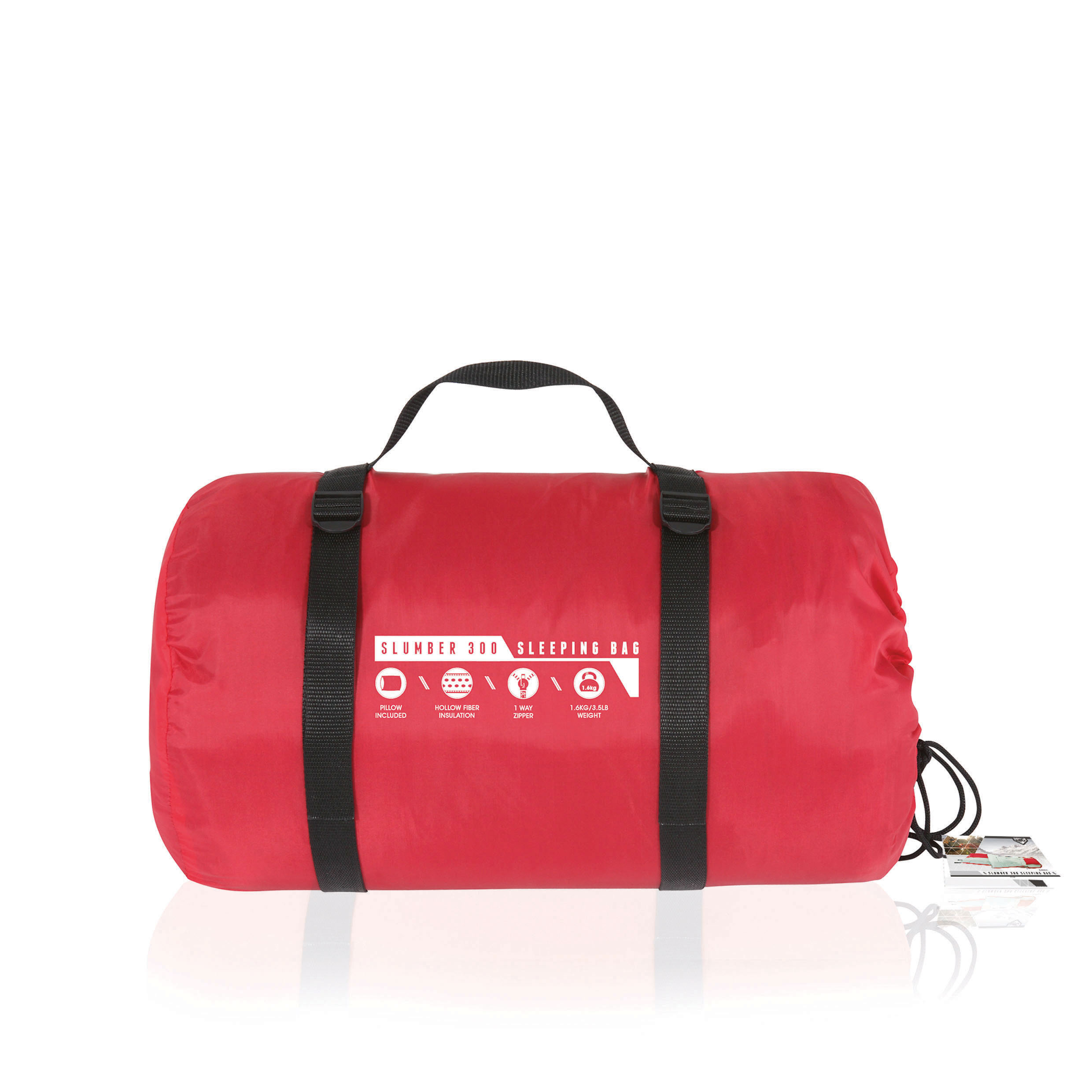 Pavillo™ Slumber 300 Sleeping Bag 205x90 cm, Deckenschlafsack mit Kopfteil