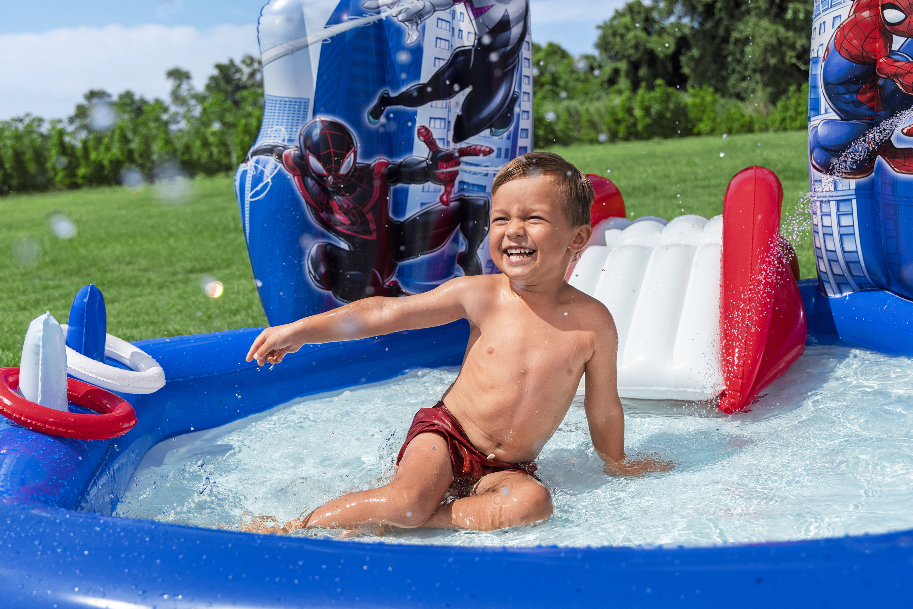 Spider-Man™ Wasserspielcenter 211 x 206 x 127 cm