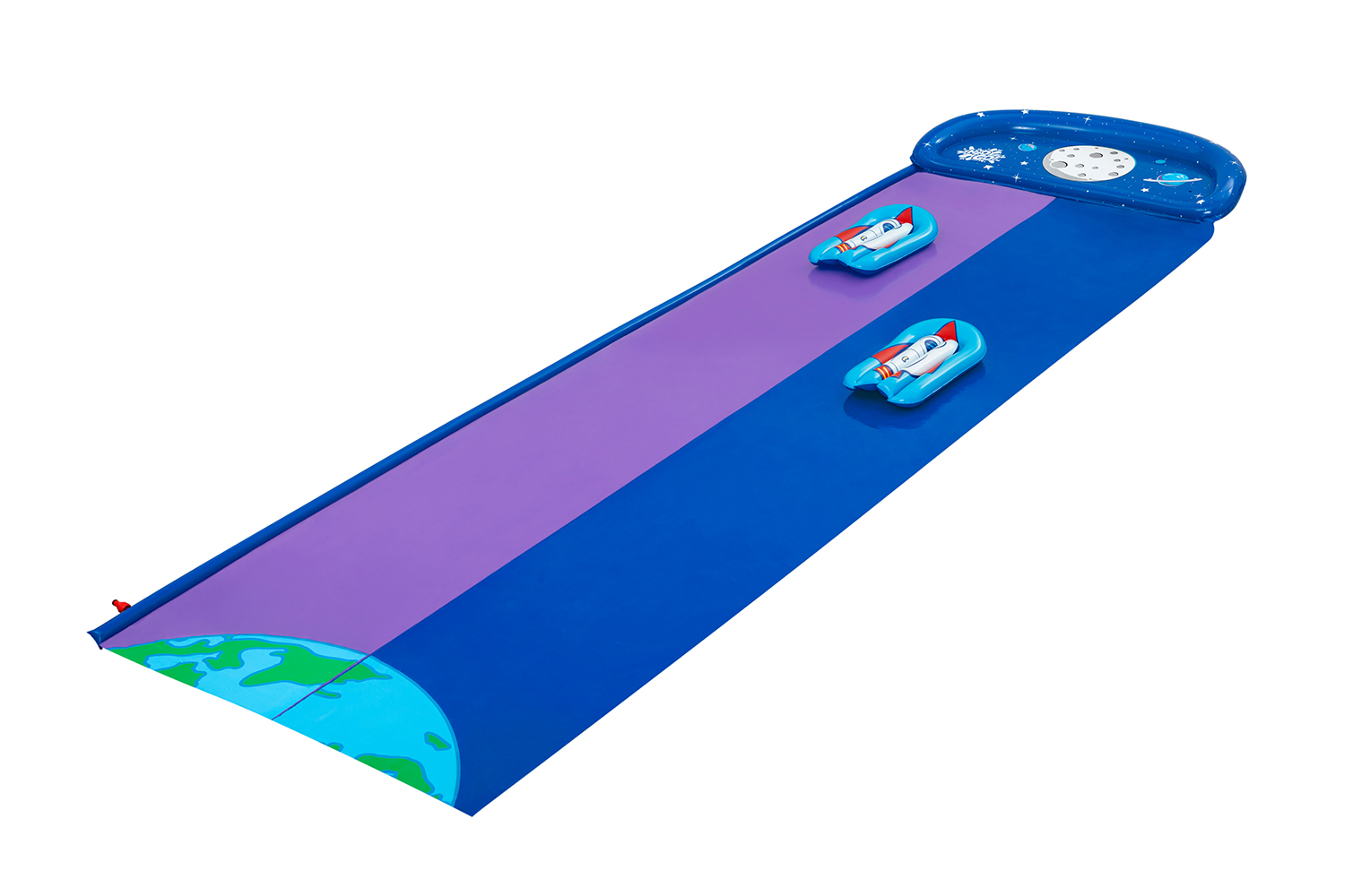 H2OGO!® 2 Personen Rutsche Lunar Launch™ 488 x 138 cm