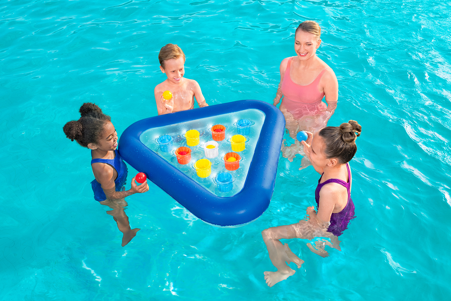 Schwimmendes Pong-Spiel 105 x 79 cm