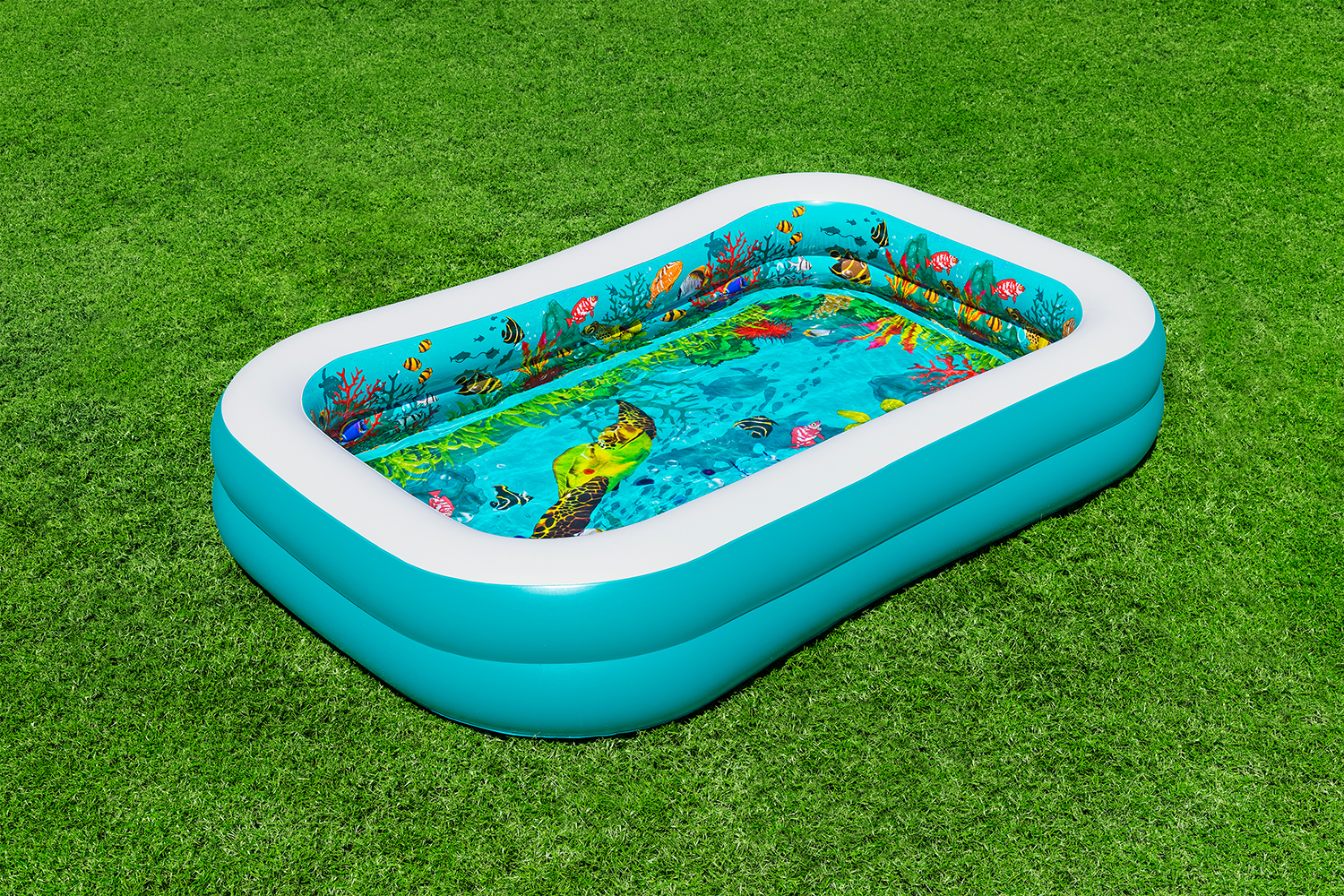 Family Pool 3D Abenteuer 262 x 175 x 51 cm, eckig