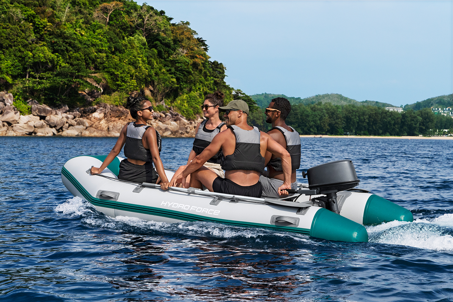 Hydro Force® Sportboot Komplett-Set Mirovia Pro™ 330 x 162 x 44 cm Hydro Force® Sportboot Komplett-Set Mirovia Pro™ 330 x 162 x 44 cm