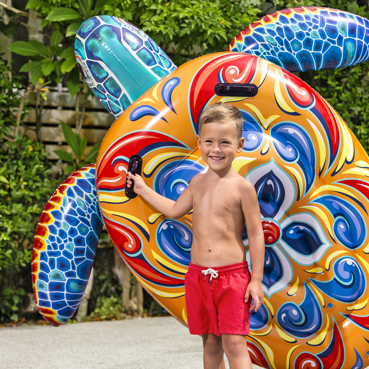 Schwimmtier Mediterranean Turtle™ 186 x 168 x 42 cm