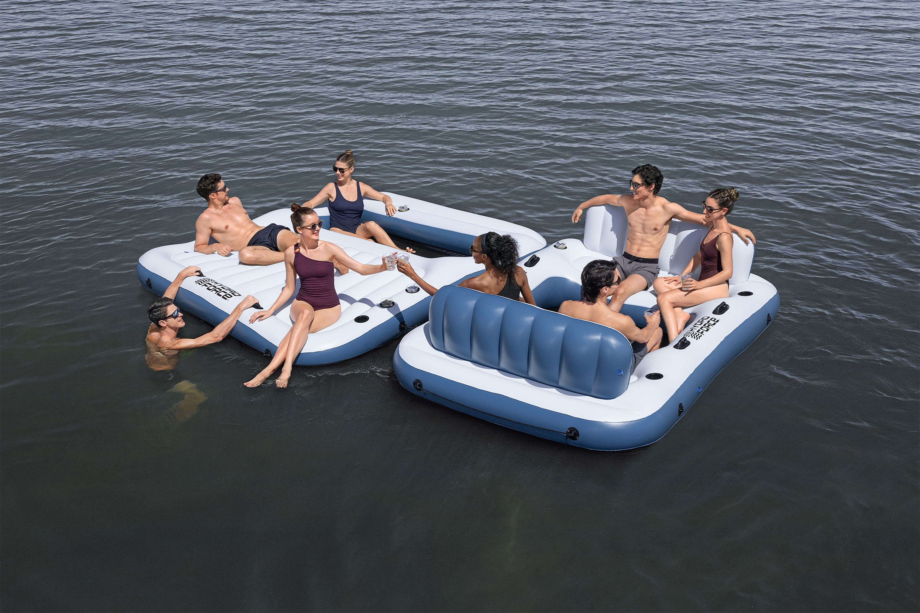 Badeinsel Poolparty  280 x 200 cm